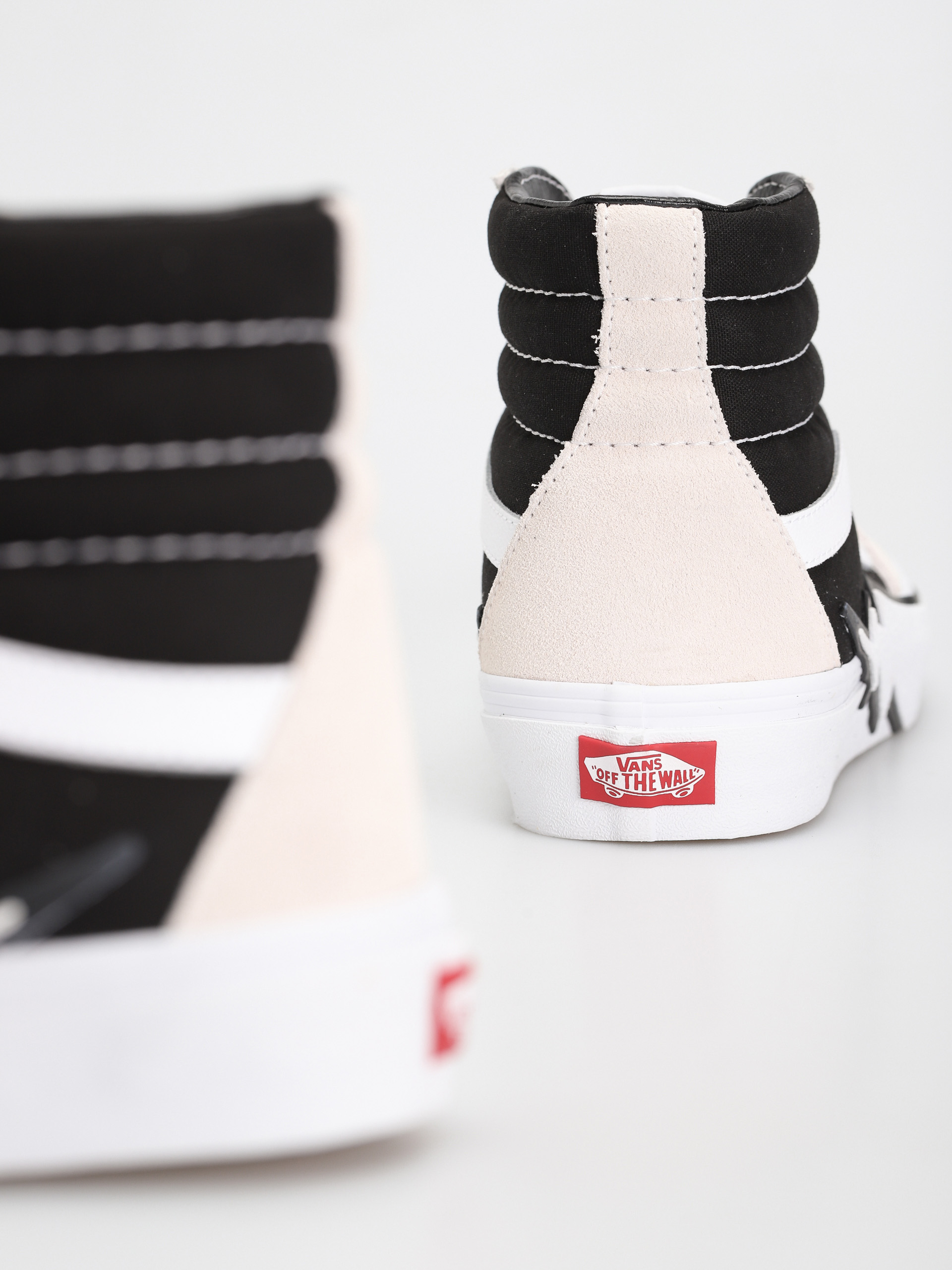 Vans Sk8 Hi Bolt Shoes (antique white/black)