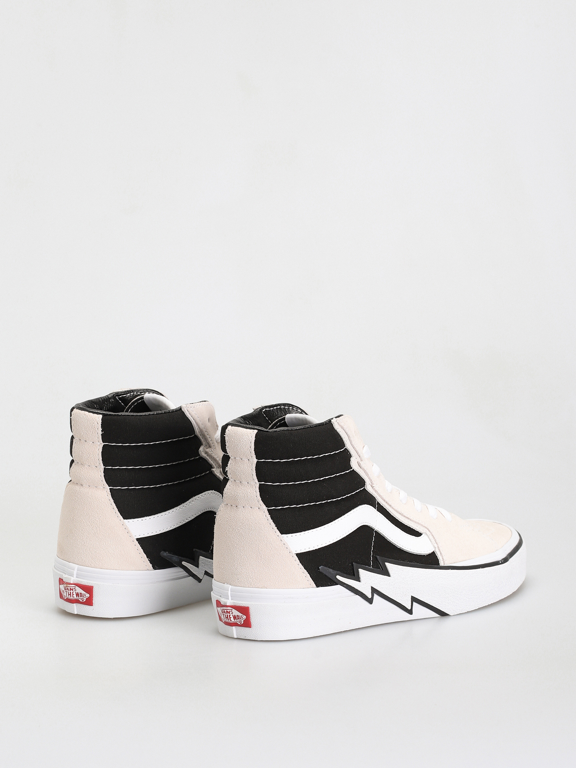 Vans Sk8 Hi Bolt Shoes (antique white/black)
