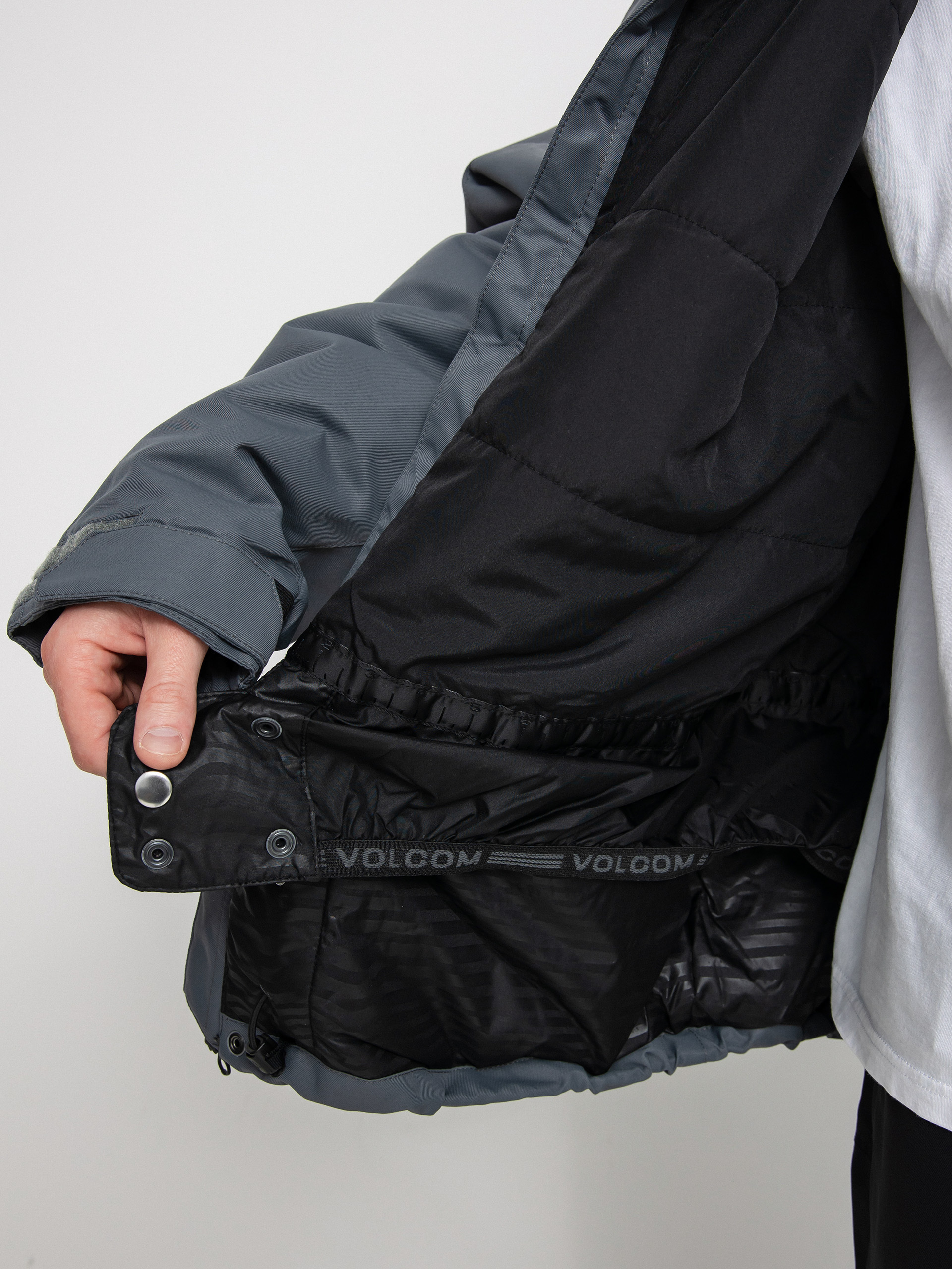 Mens Volcom Iconic Stone Ins Snowboard jacket (dark grey)