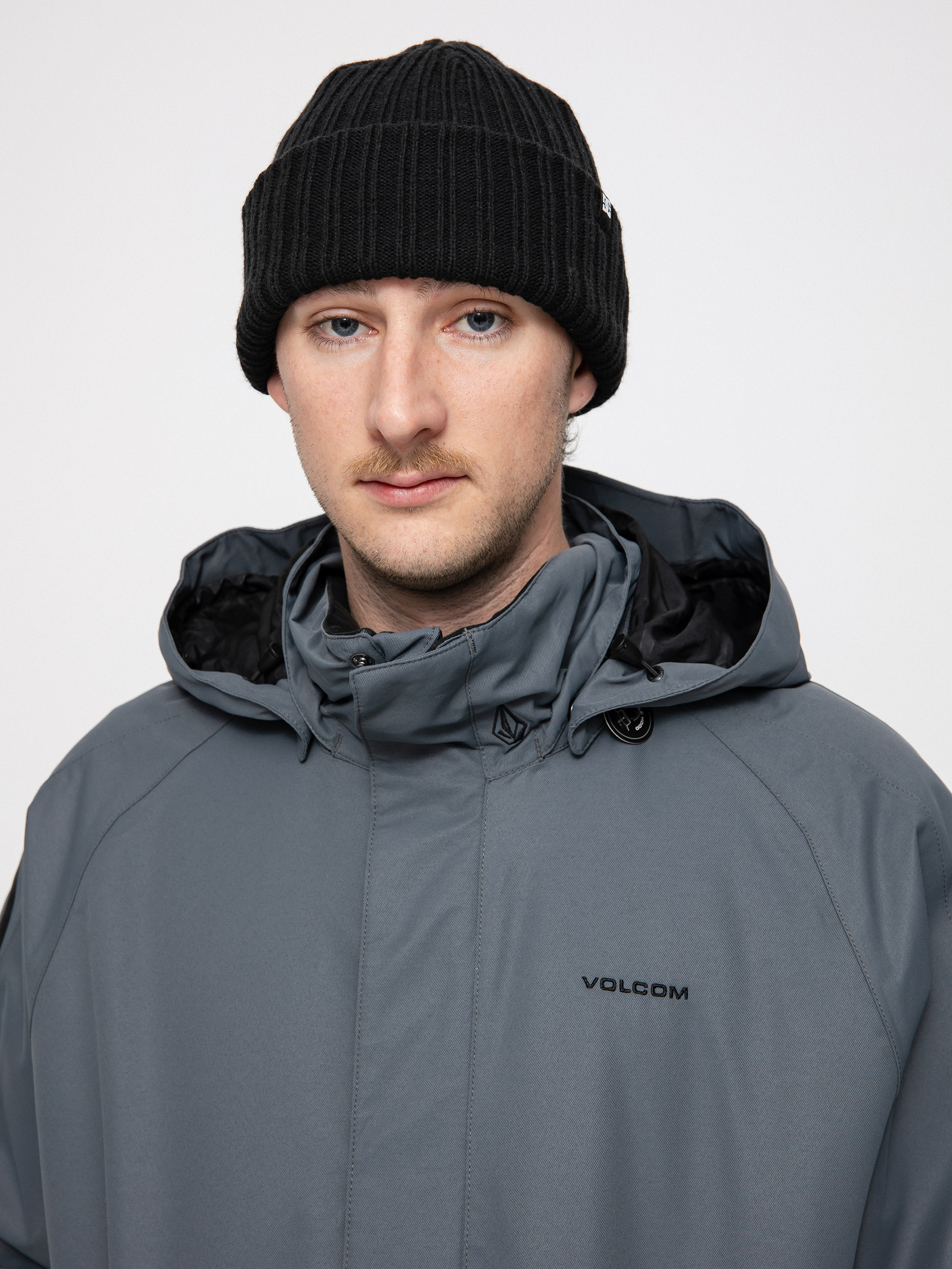 Mens Volcom Iconic Stone Ins Snowboard jacket (dark grey)