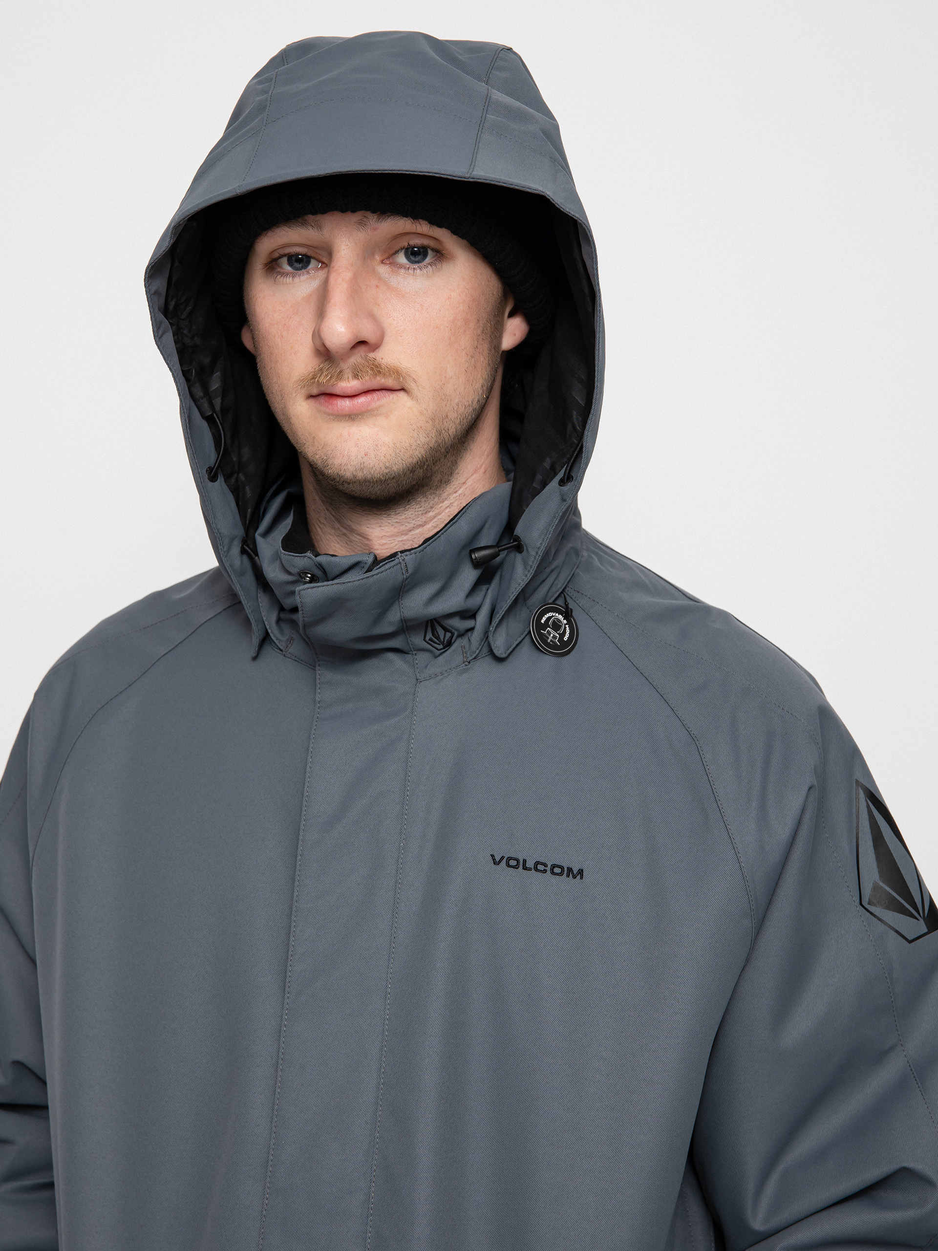 Mens Volcom Iconic Stone Ins Snowboard jacket (dark grey)