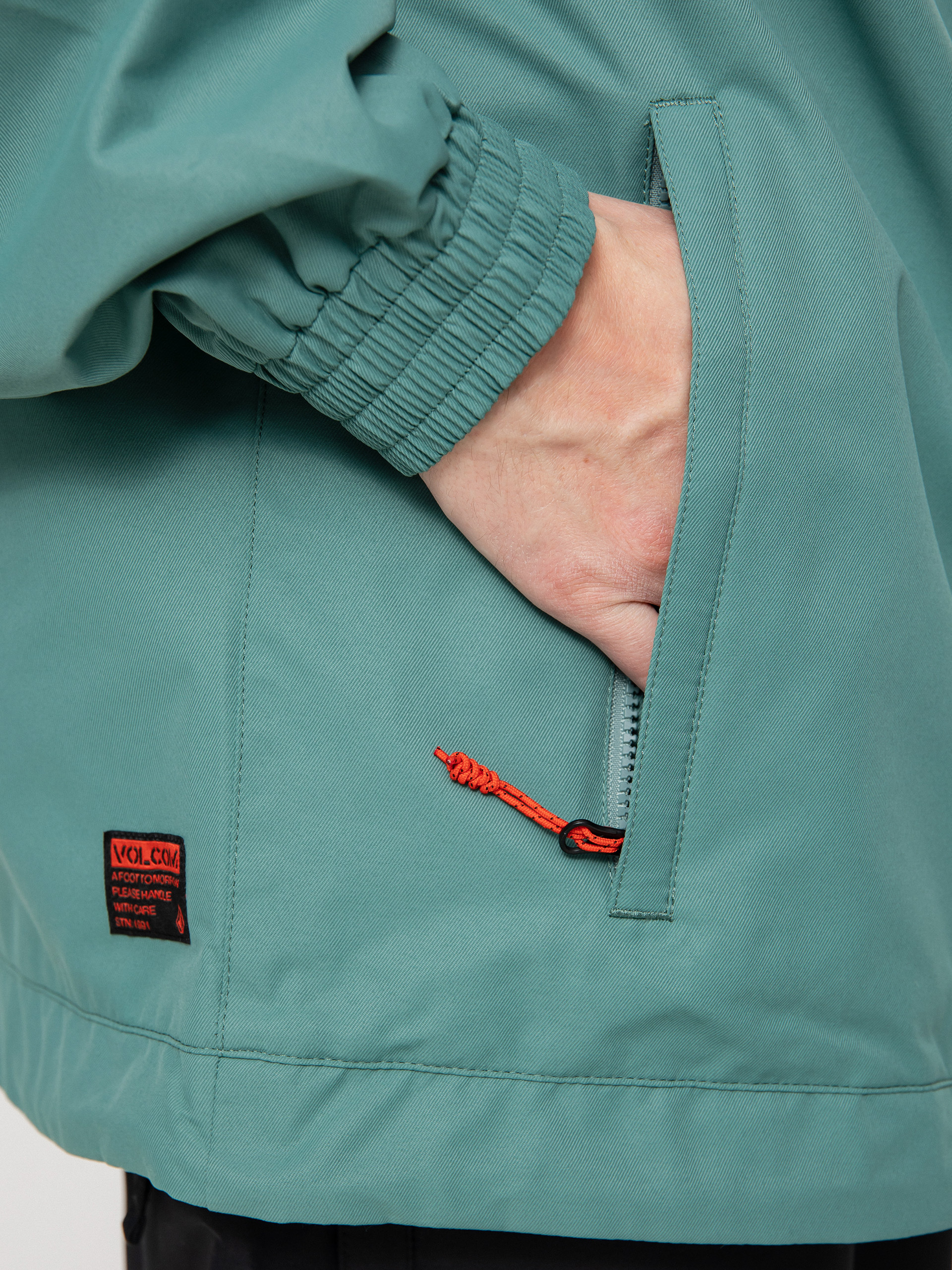 Volcom Longo Pullover Snowboard jacket - green (sage)