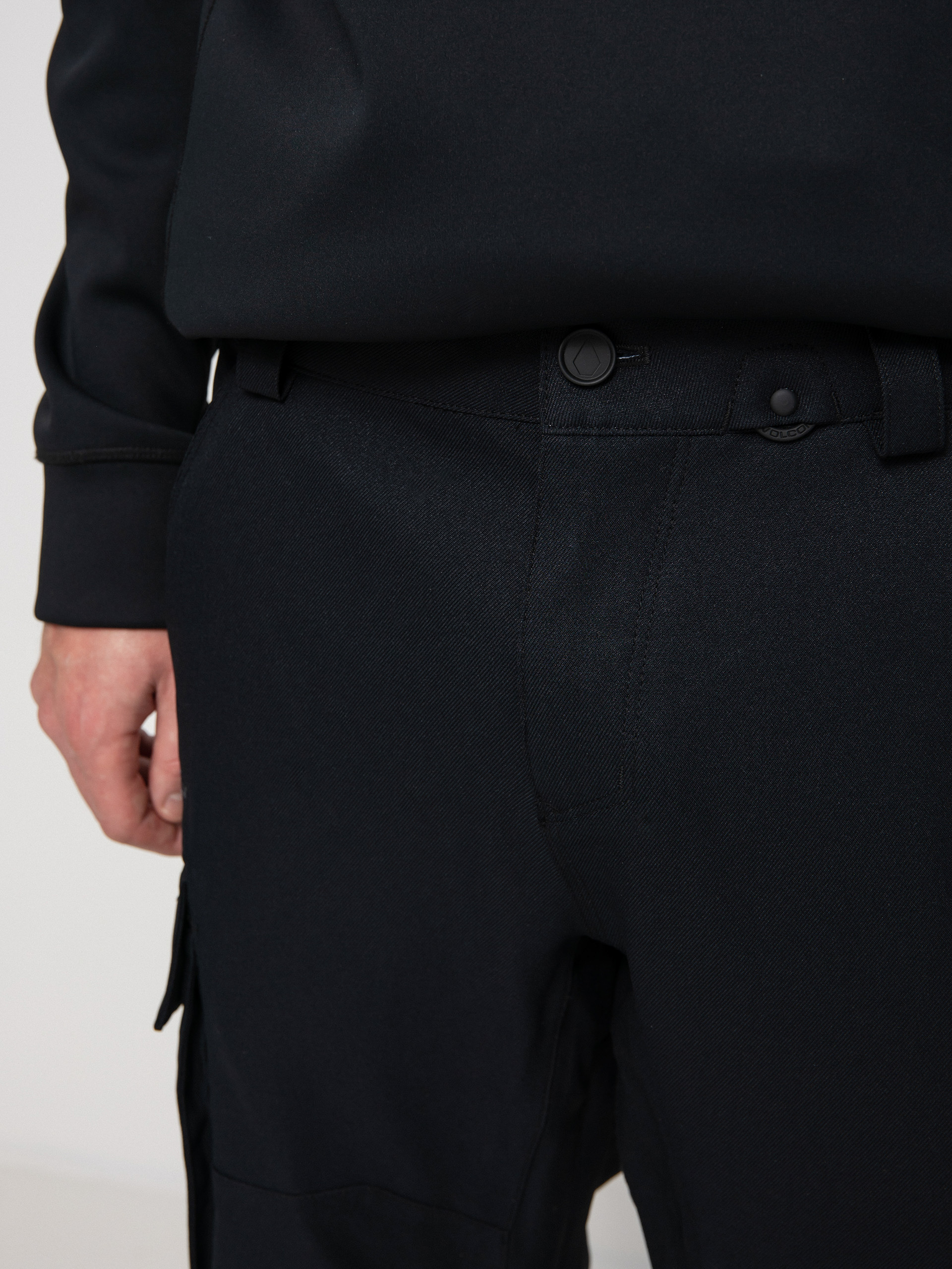 Mens Volcom New Articulated Snowboard pants (black)