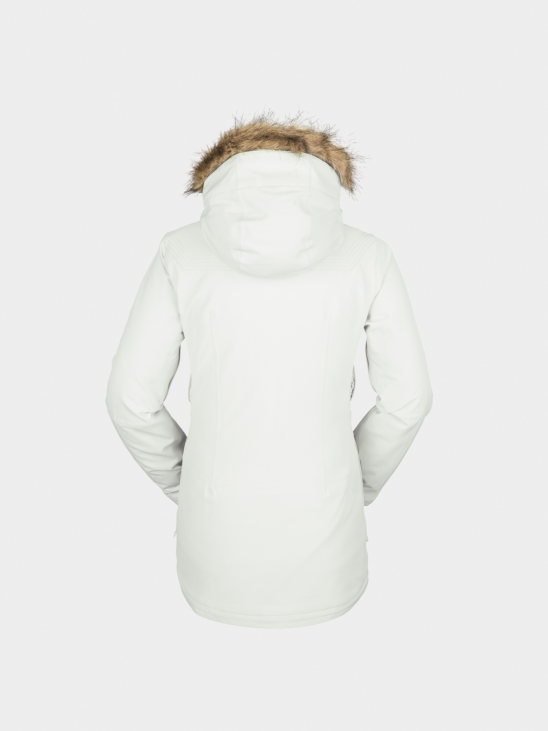 Womens Volcom Shadow Ins Snowboard jacket (off white)