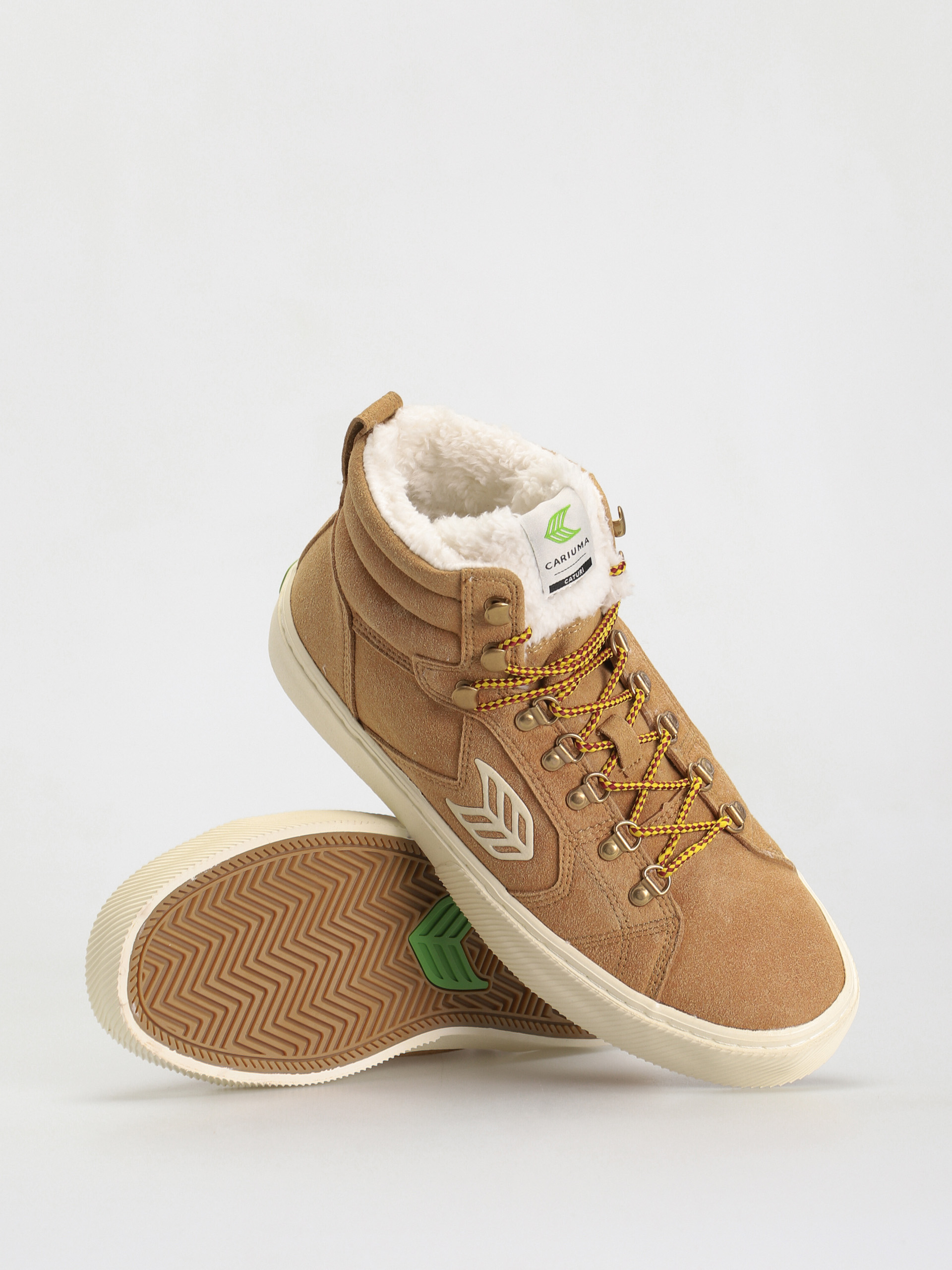 Cariuma Caturi Shoes (camel/ ivory)