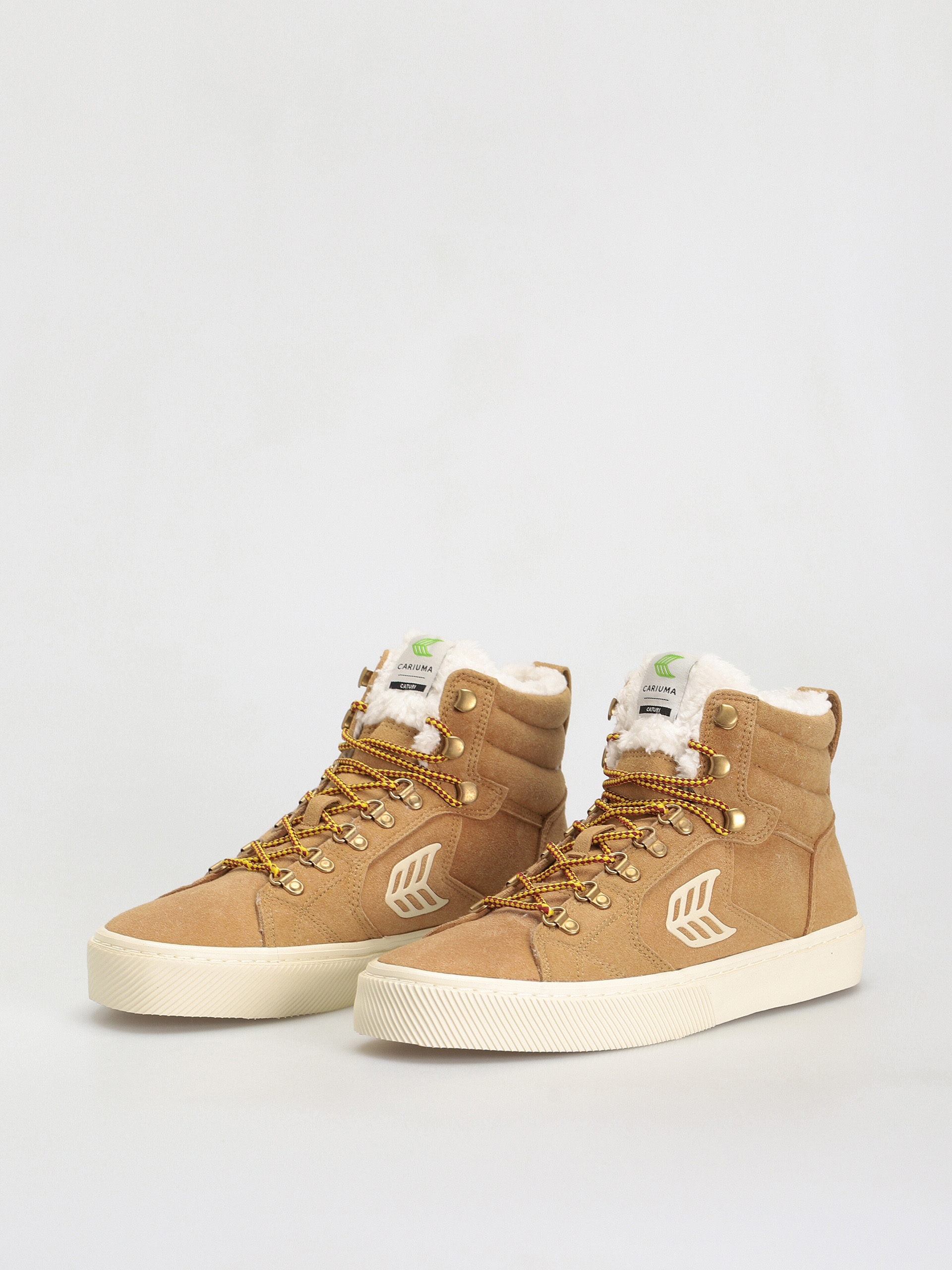 Cariuma Caturi Shoes (camel/ ivory)