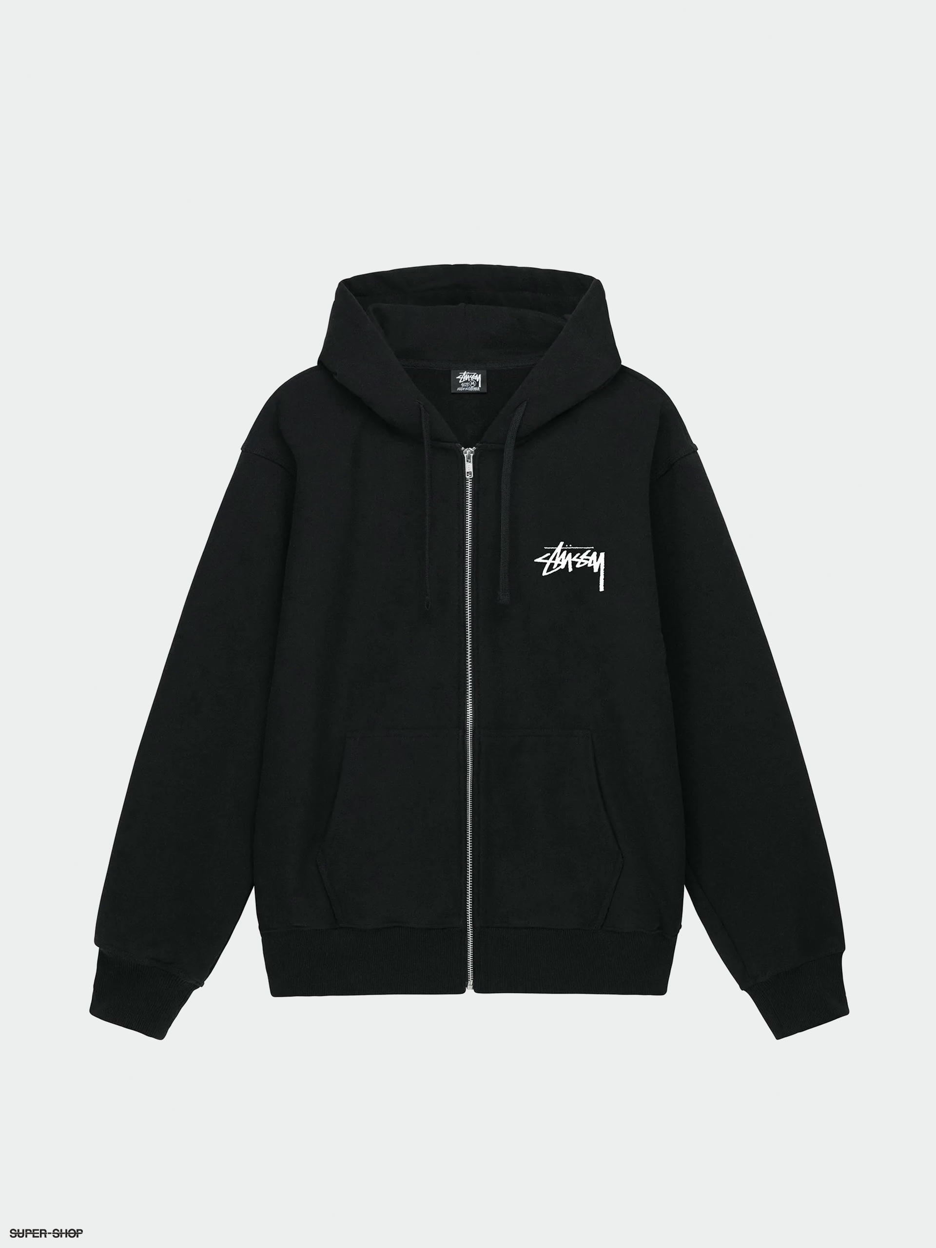 STUSSY CLUB CROWN ZIP HOODIE - パーカー