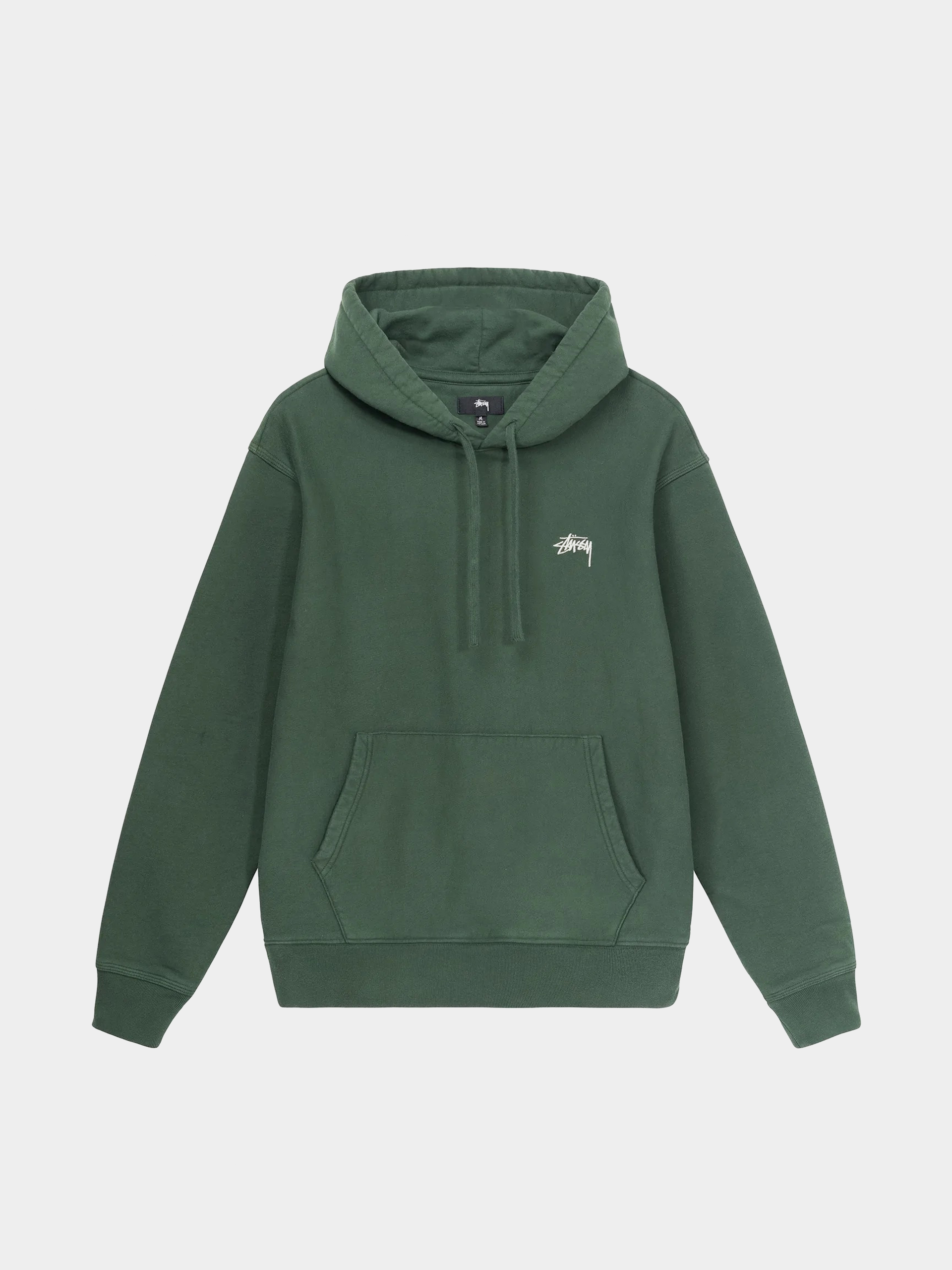 パーカー・フーディ STUSSY STOCK LOGO HOOD Stussy Grey Stock Logo Hoodie Stussy