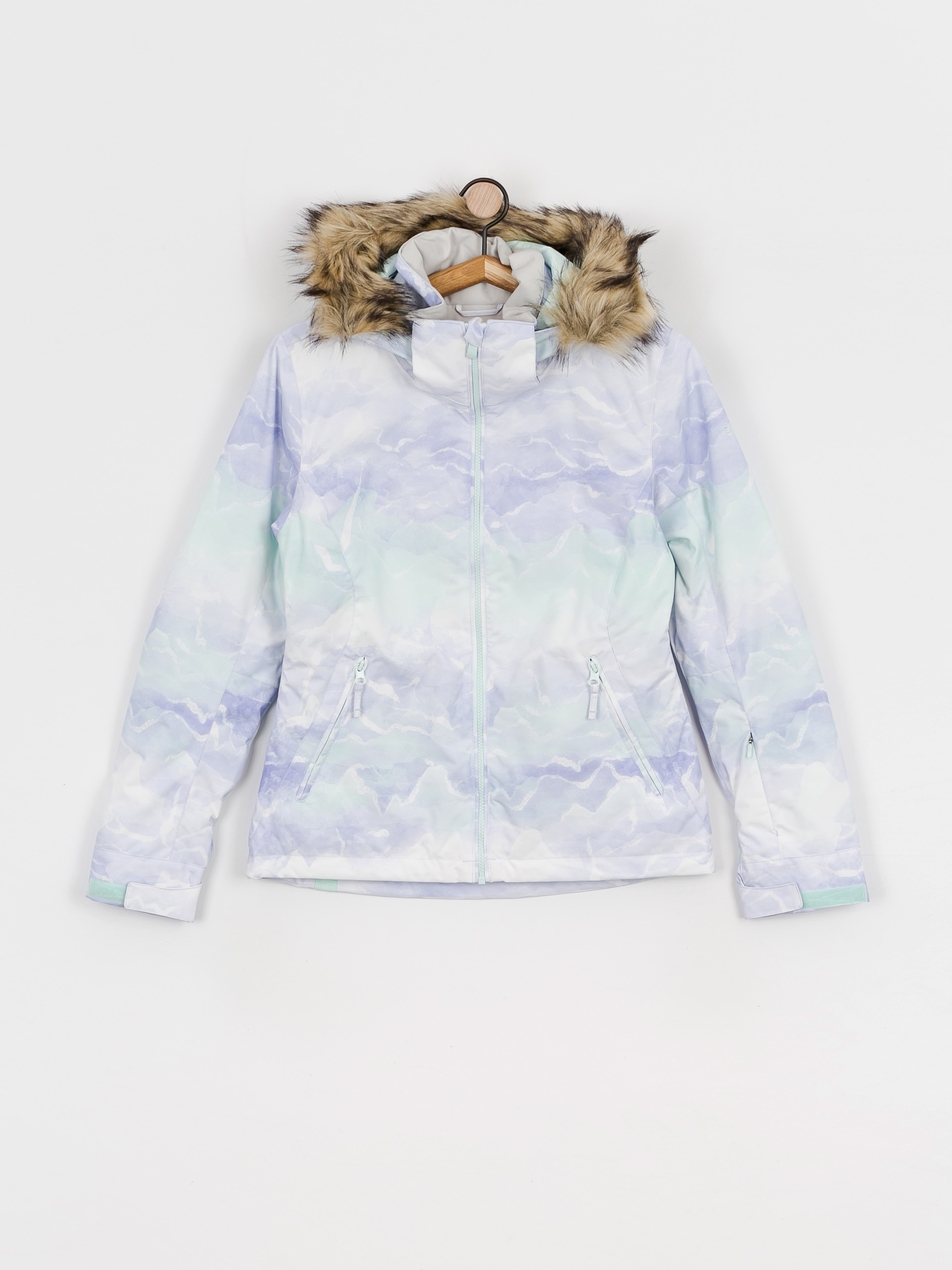 Womens Roxy Jet Ski Se Snowboard jacket (fair aqua seous)