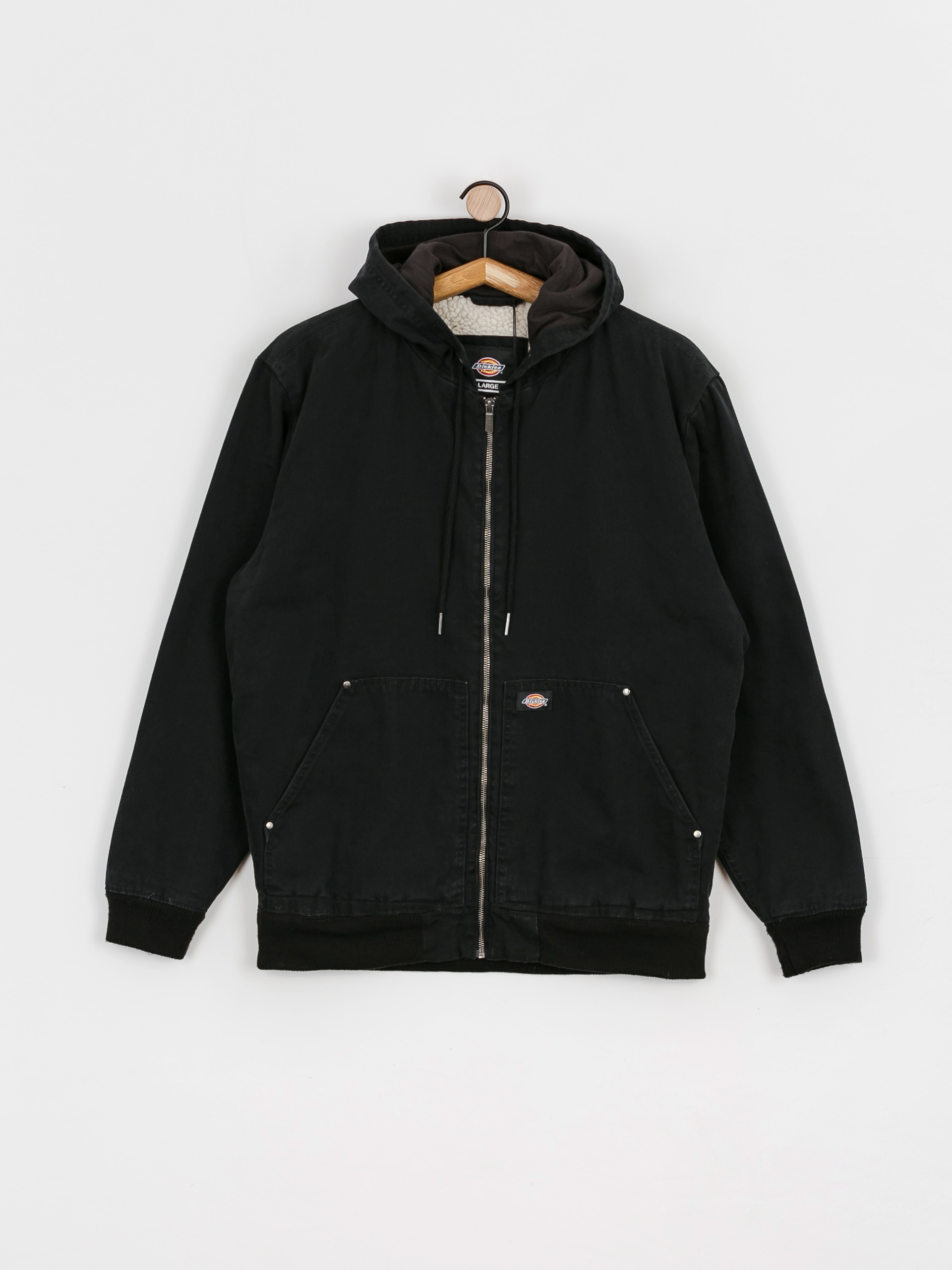 Dickies Hooded Duck Canvas Jacket (black)