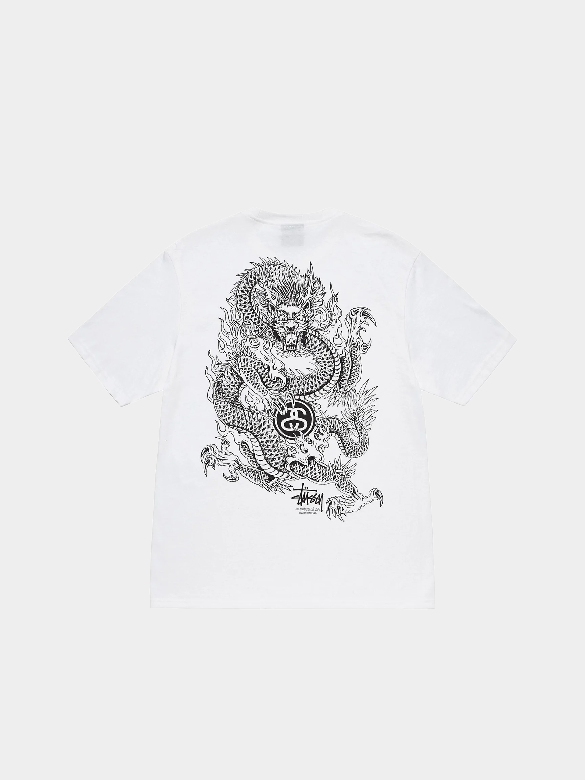 Stussy Dragon T-shirt - white (white)