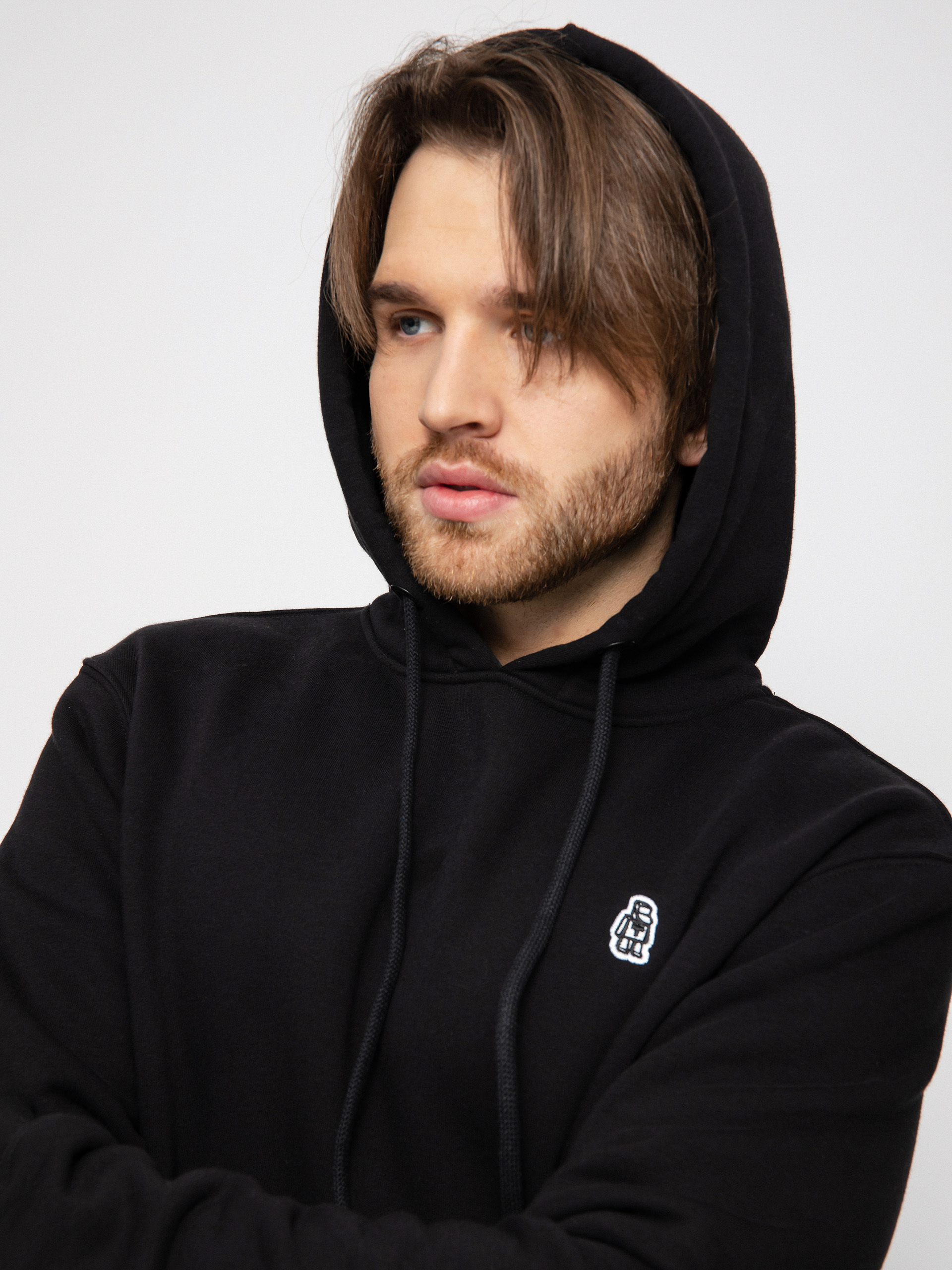 Tabasko Mini Logo HD Hoodie (black)