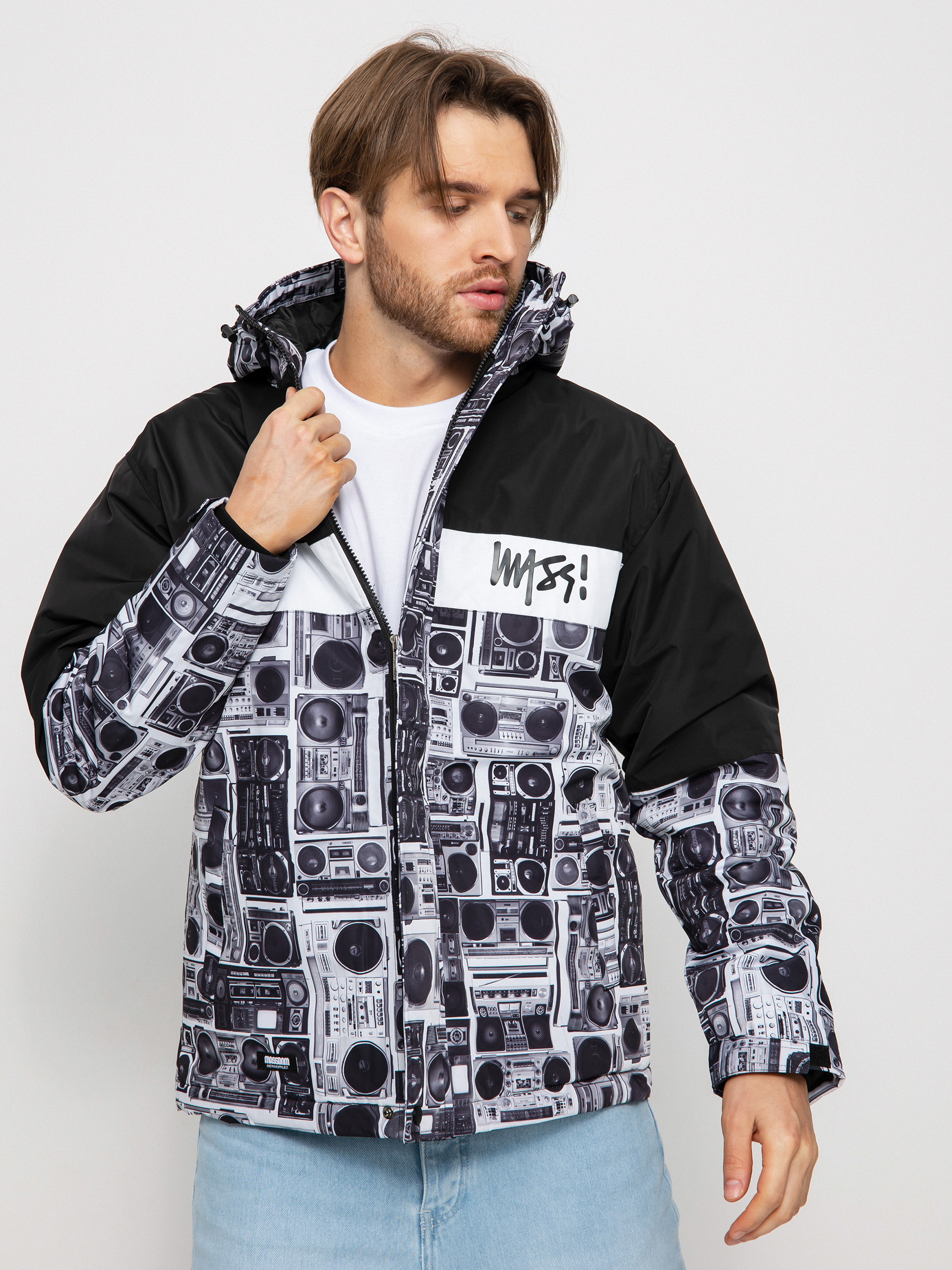 MassDnm Grenoble Jacke (black/boombox)