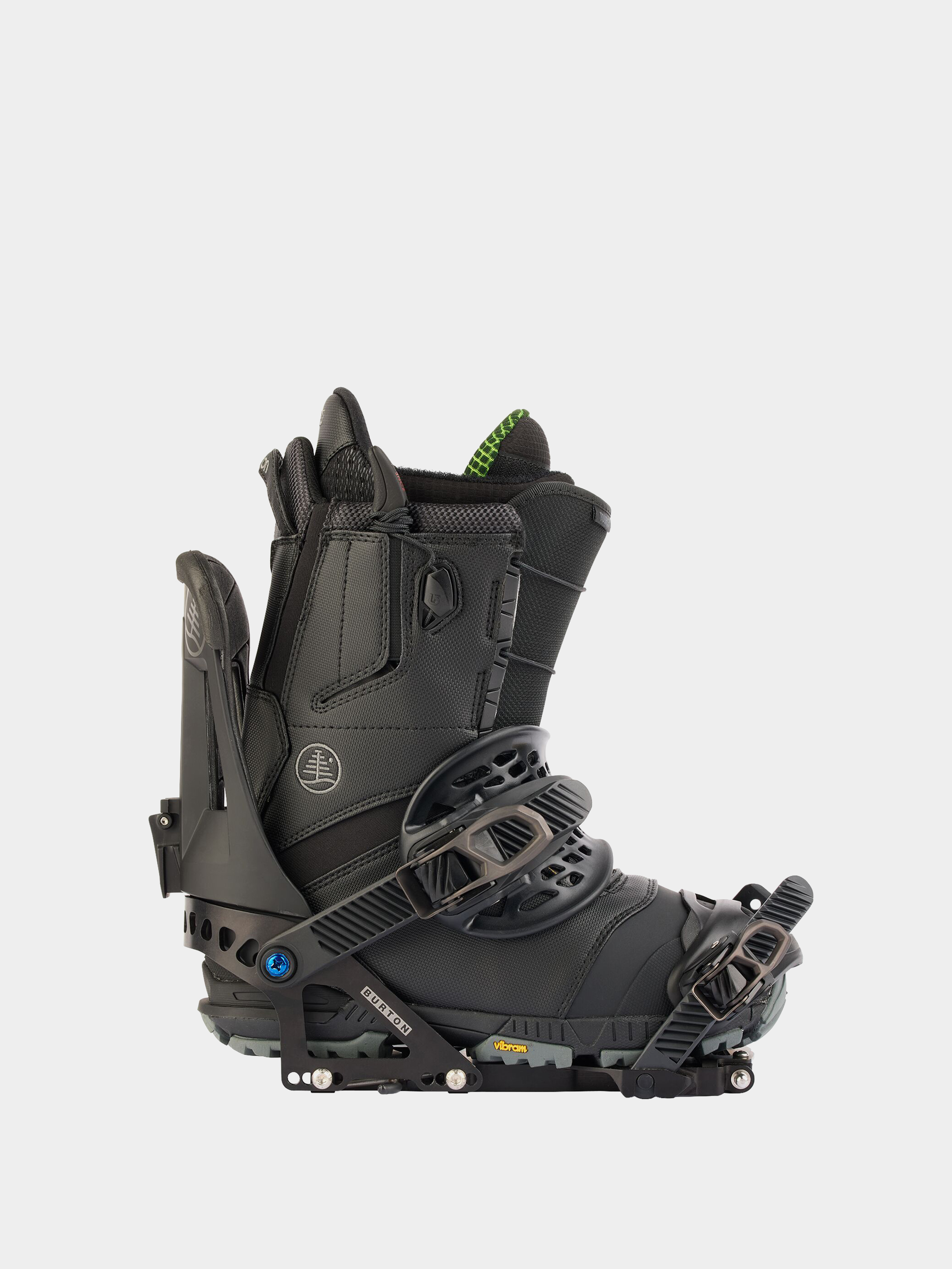 Mens Burton Hitchhiker Snowboard bindings (black)