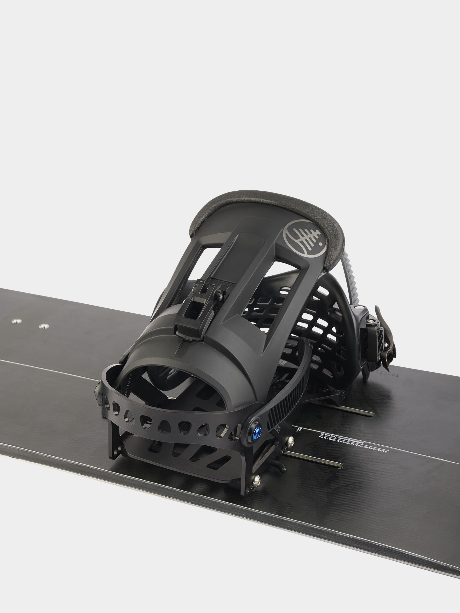 Mens Burton Hitchhiker Snowboard bindings (black)