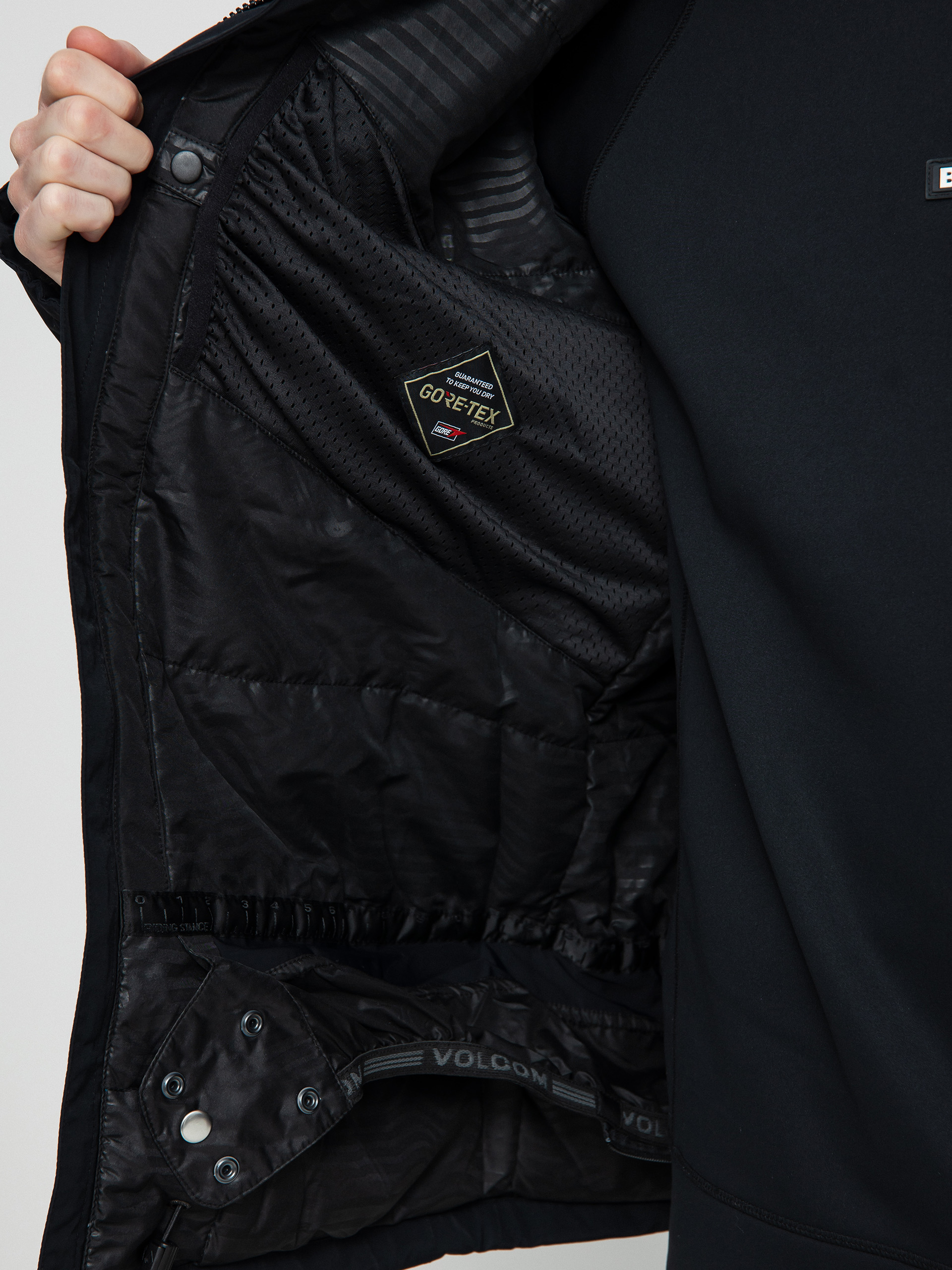 Mens Volcom L Ins Gore Tex Snowboard jacket (black)