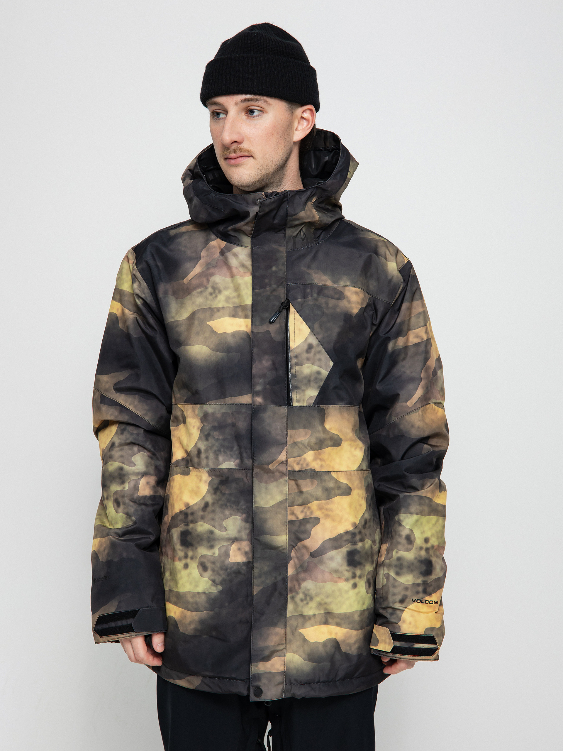 Mens Volcom L Ins Gore Tex Snowboard jacket (camouflage)