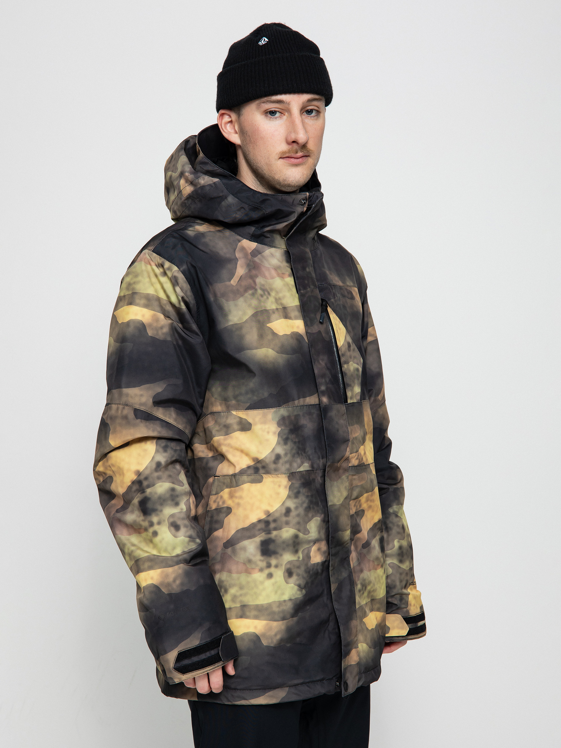 Mens Volcom L Ins Gore Tex Snowboard jacket (camouflage)