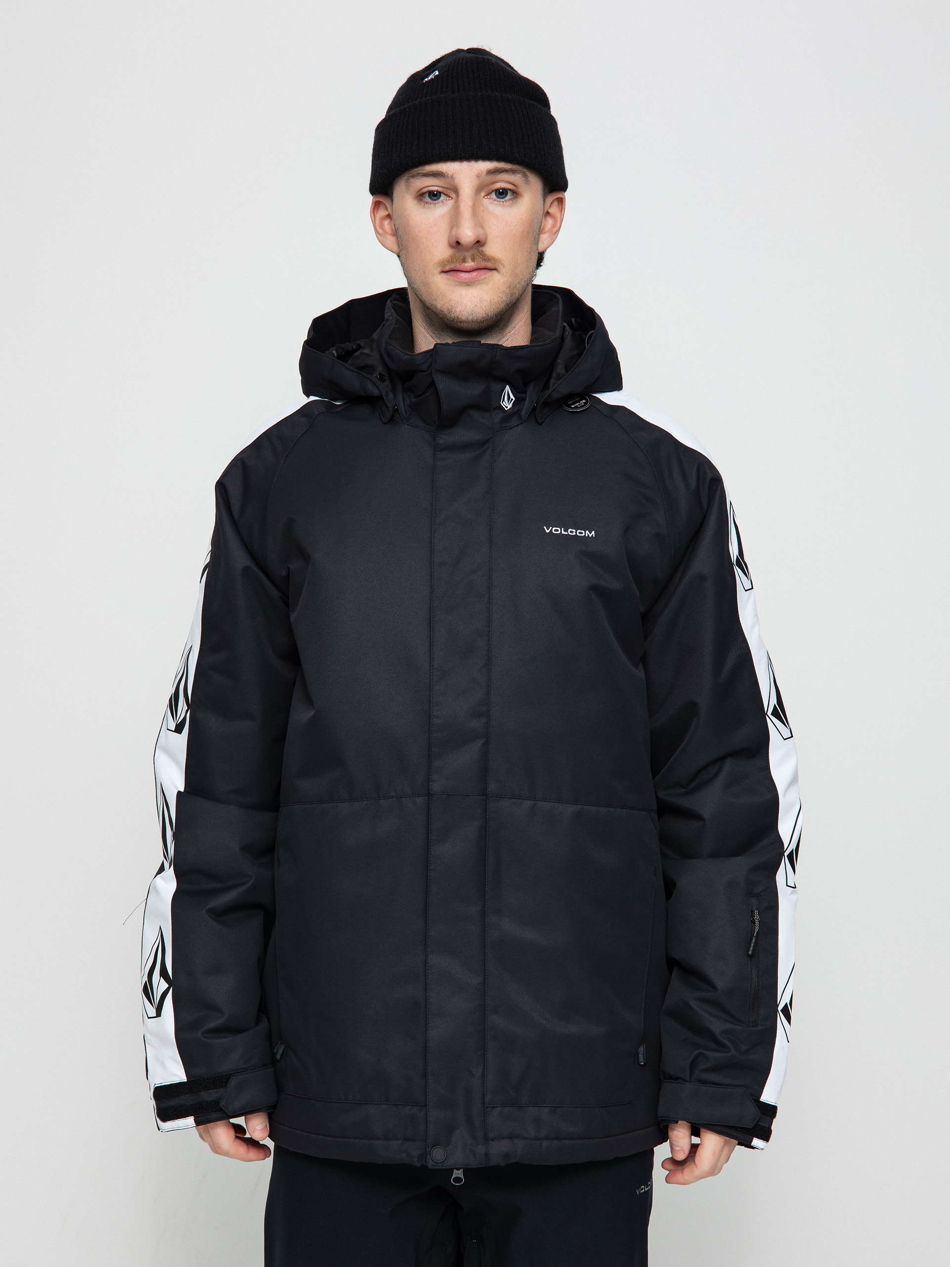 Herren Volcom Iconic Stone Ins Snowboardjacke (black)