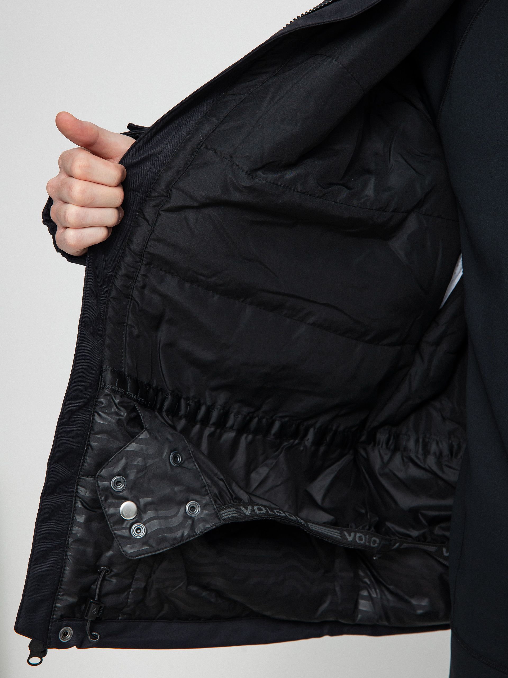 Mens Volcom Iconic Stone Ins Snowboard jacket (black)