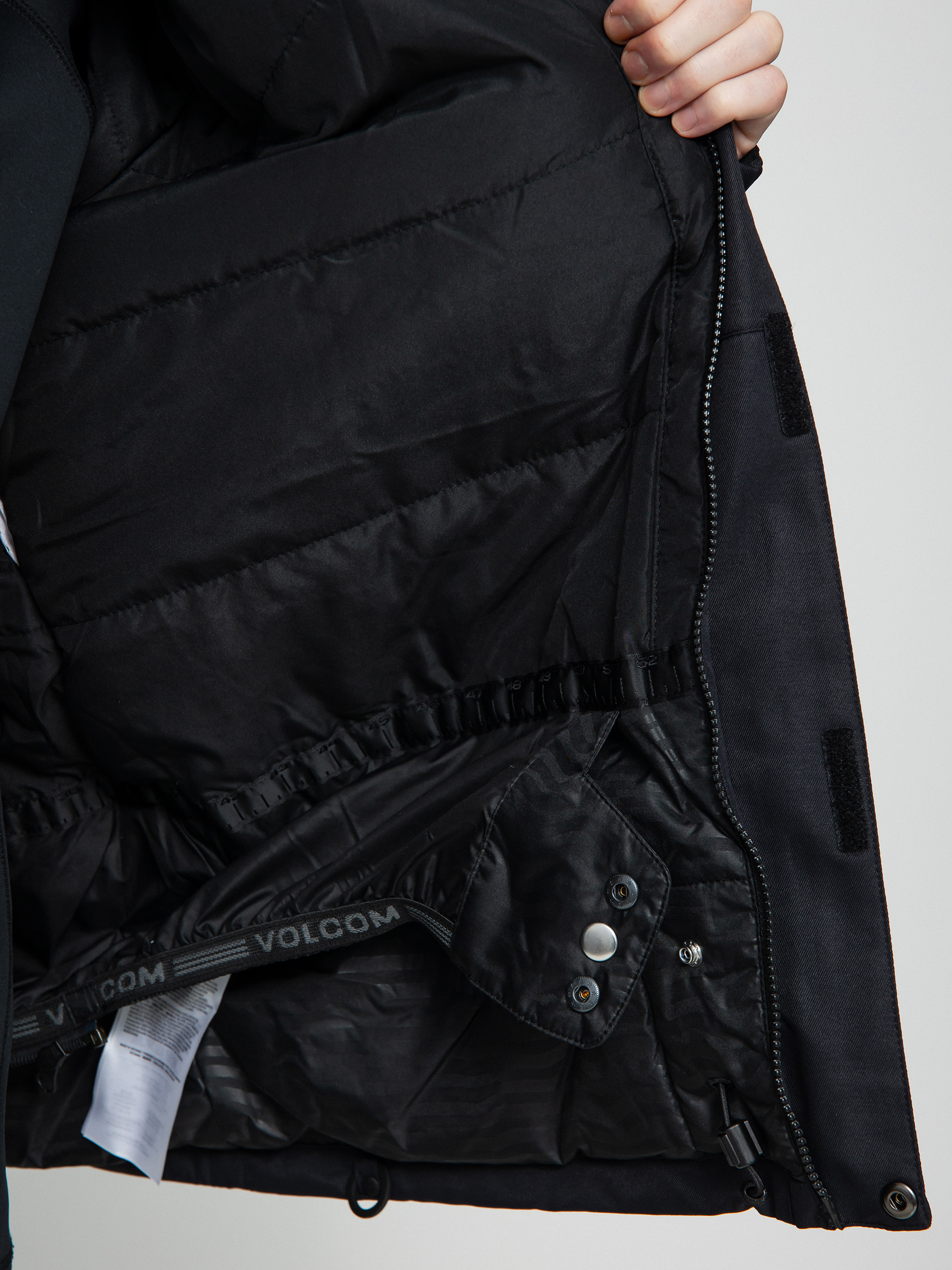 Mens Volcom Iconic Stone Ins Snowboard jacket (black)