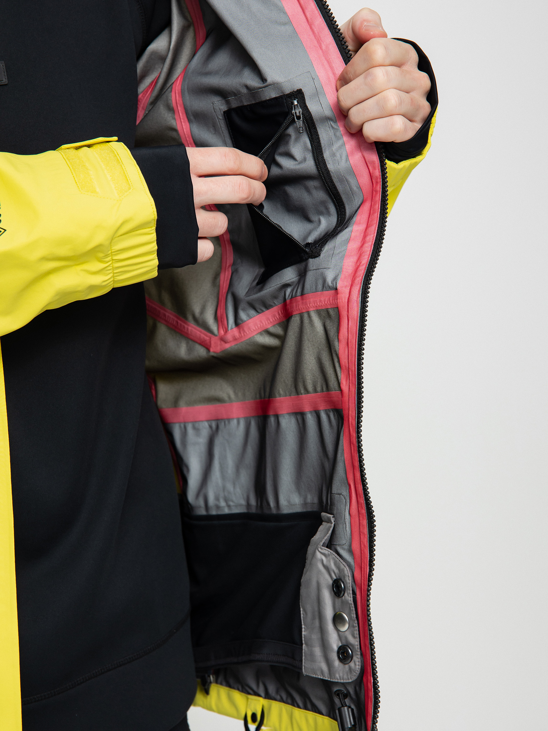 Mens Volcom Guide Gore Tex Snowboard jacket (citron)