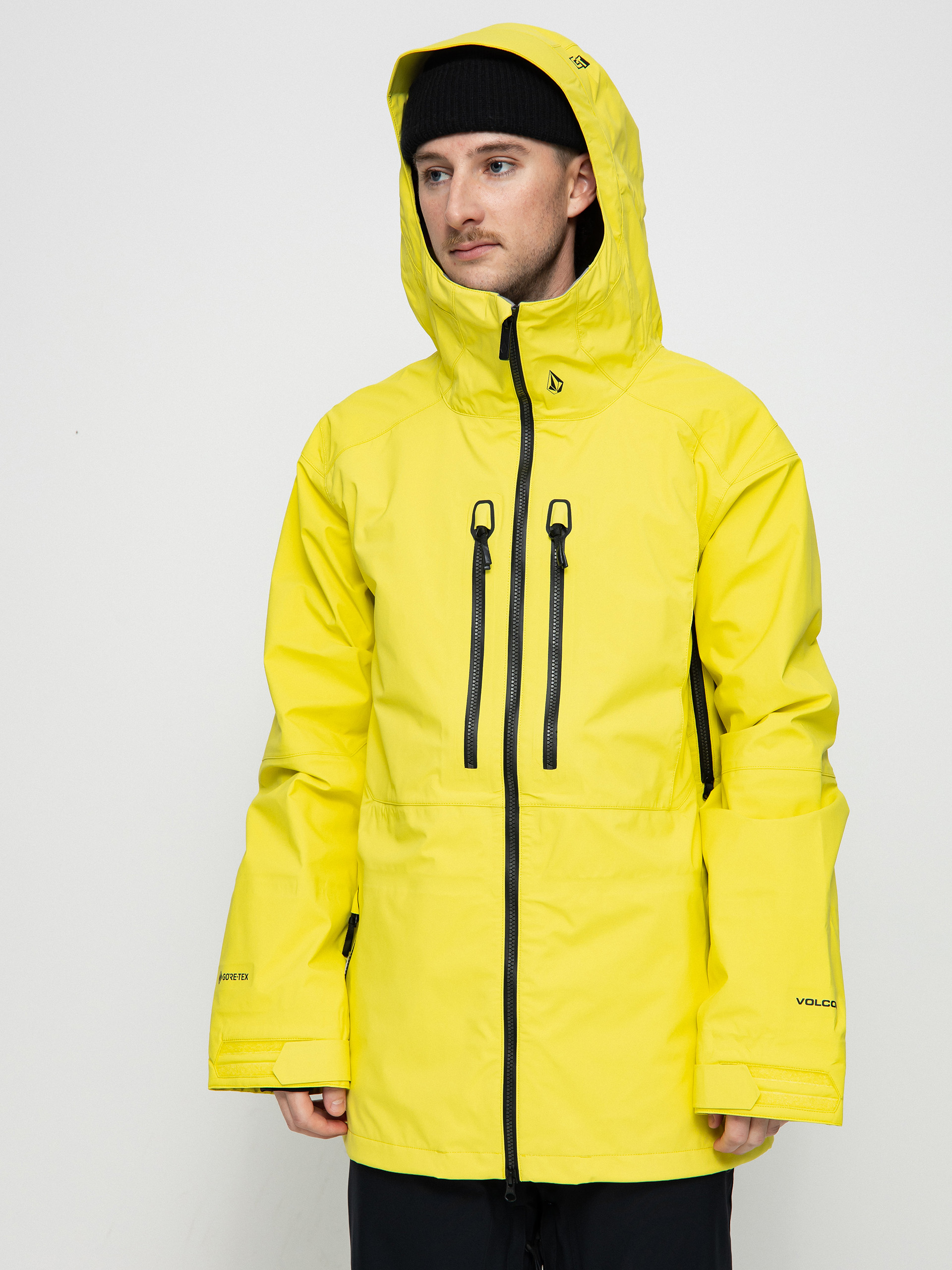 Mens Volcom Guide Gore Tex Snowboard jacket (citron)