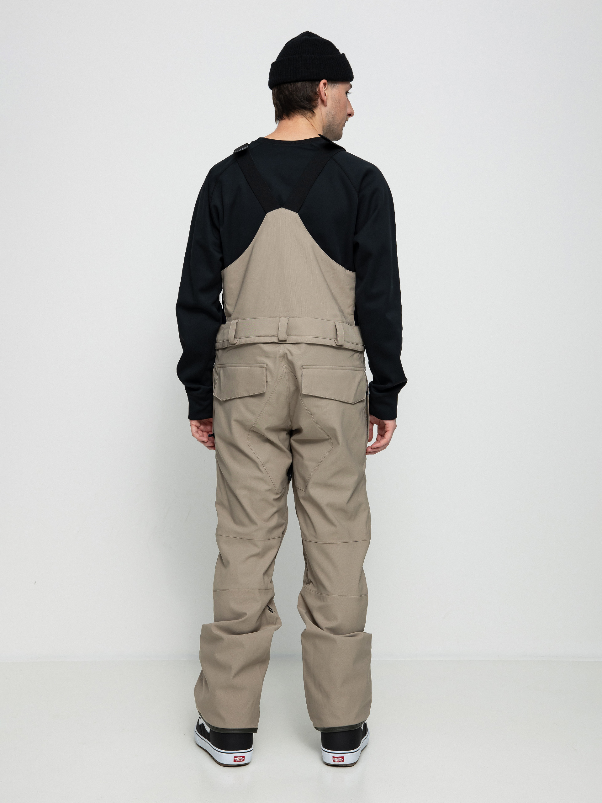 Roan Bib Overall Snowboard pants (dark khaki)