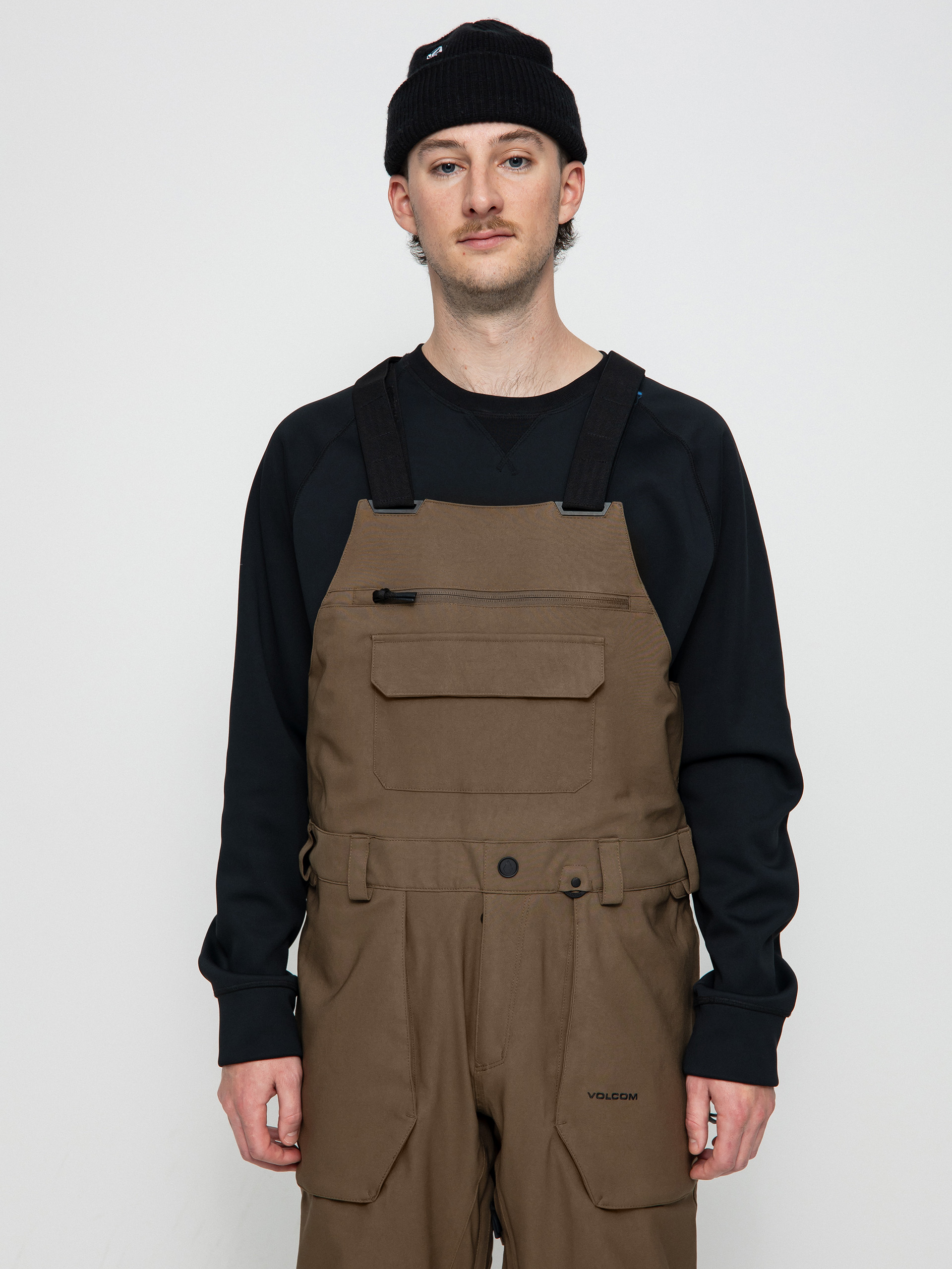 Volcom Roan Bib Overall Snowboard pants - green (dark teak)