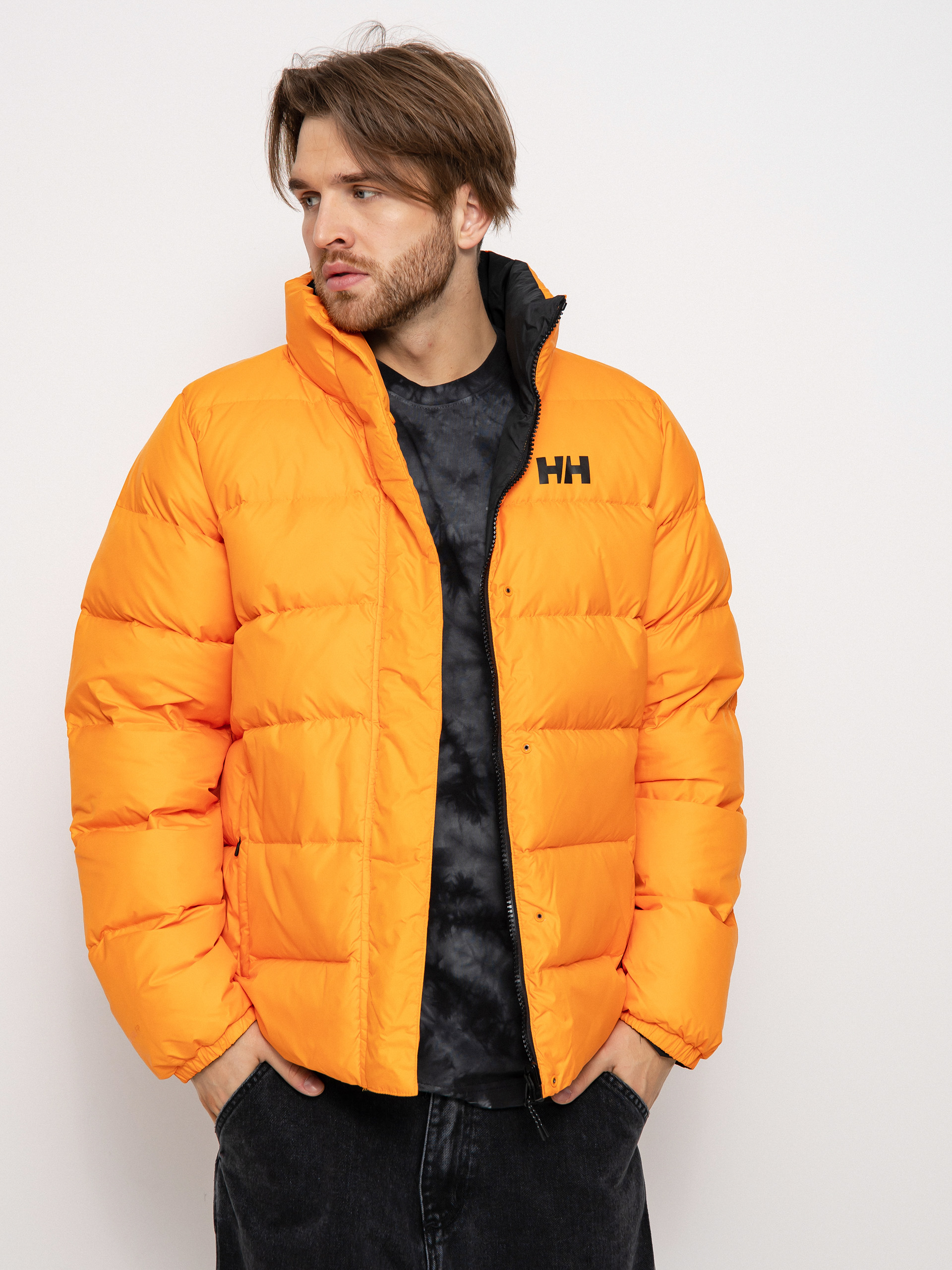 Helly Hansen Reversible Down Jacket (poppy orange)