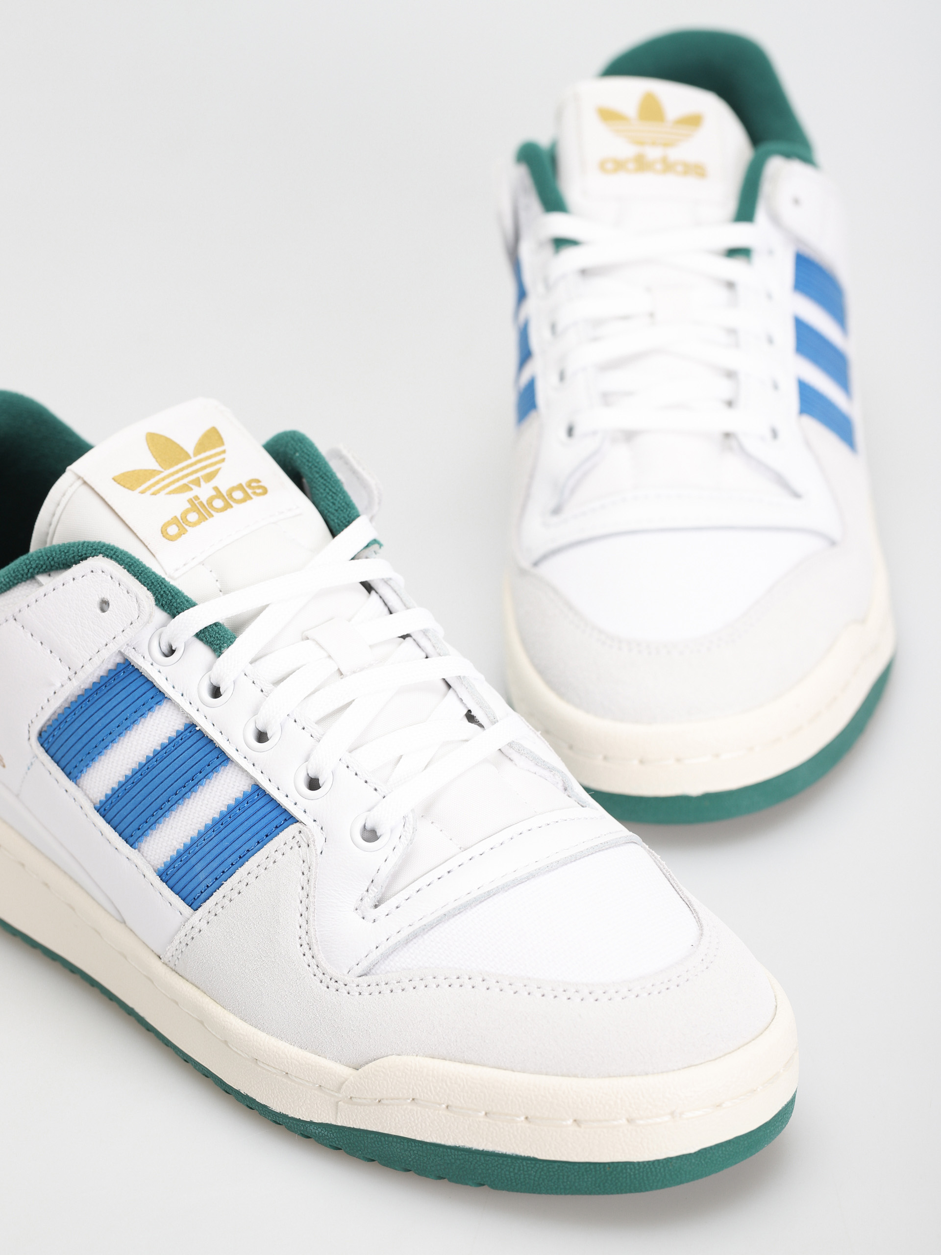 adidas Forum 84 Low Adv Shoes (ftwwht/blubir/cgreen)