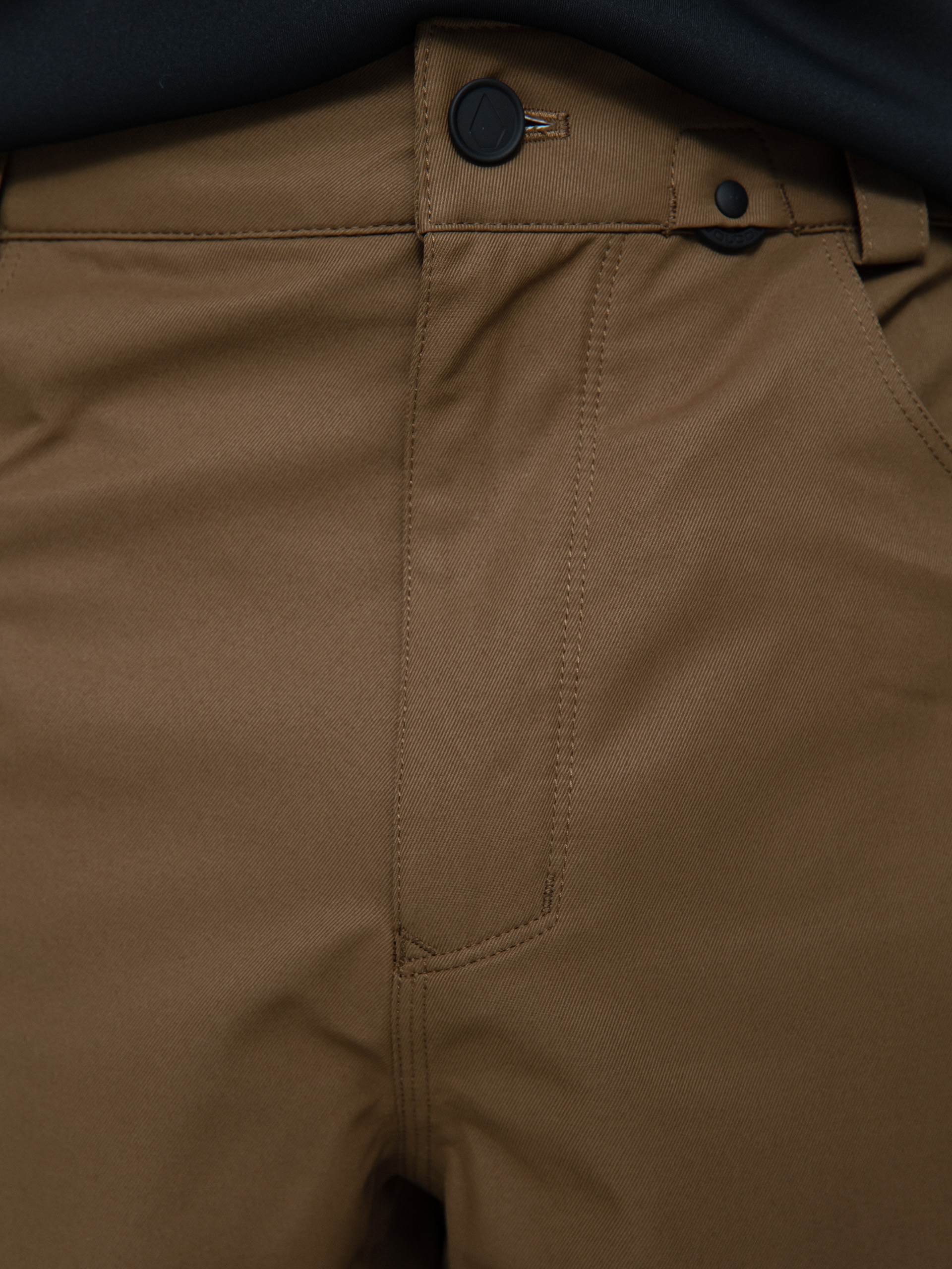 Mens Volcom 5 Pocket Snowboard pants (dark teak)