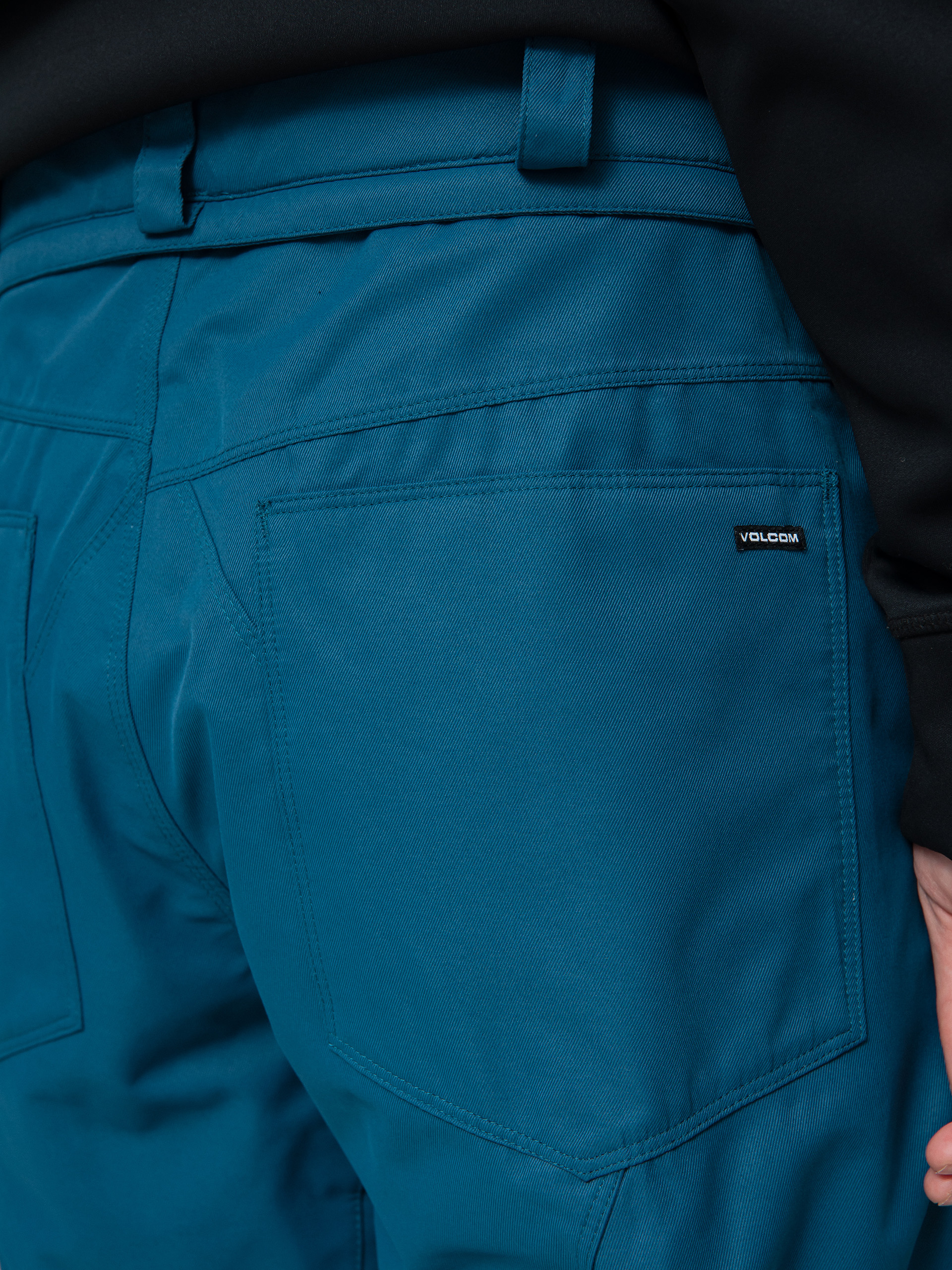 Mens Volcom 5 Pocket Snowboard pants (slate blue)