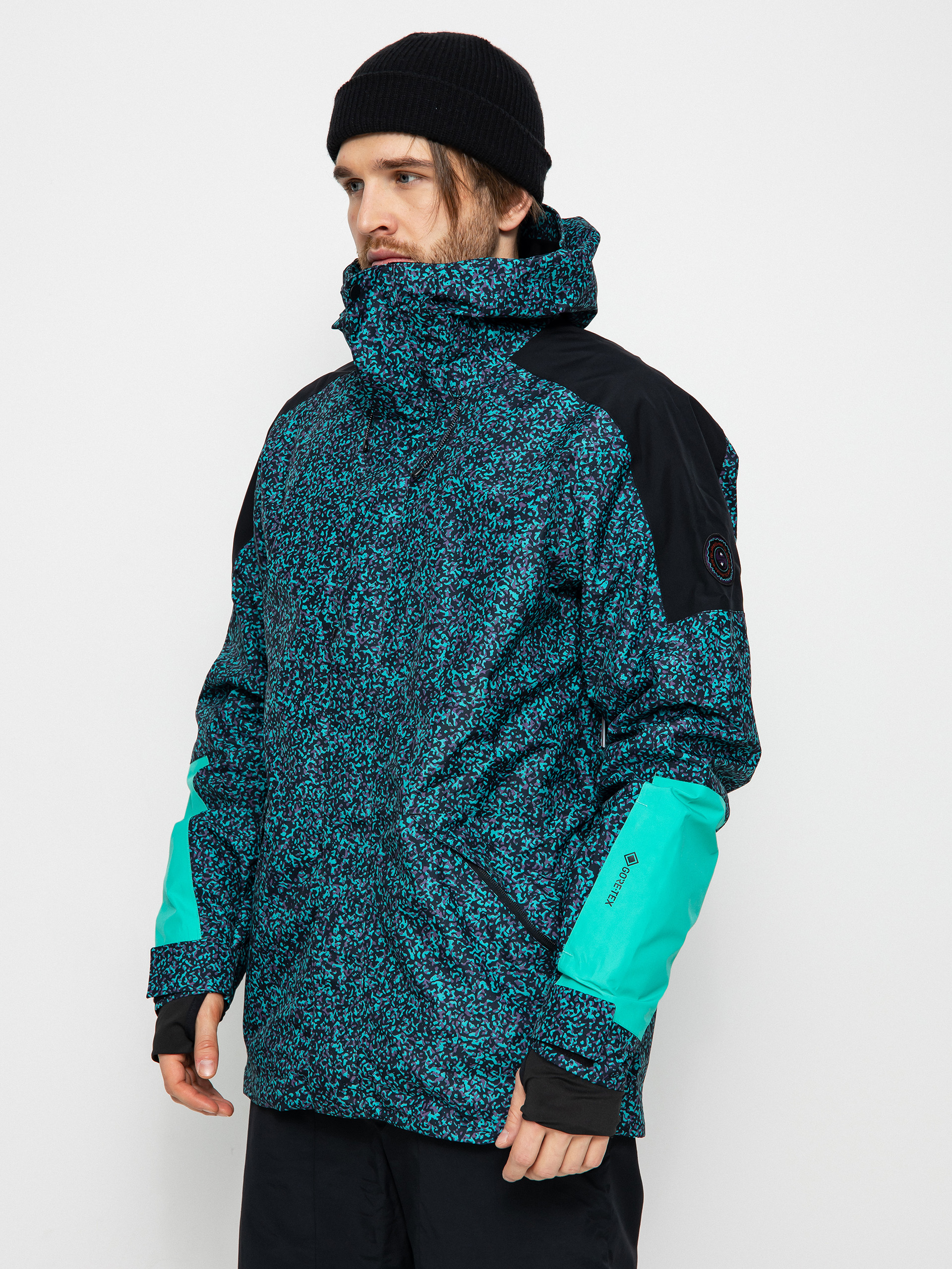 Mens Quiksilver High Altitude Gore-Tex Snowboard jacket (grape compote high altitude ca)