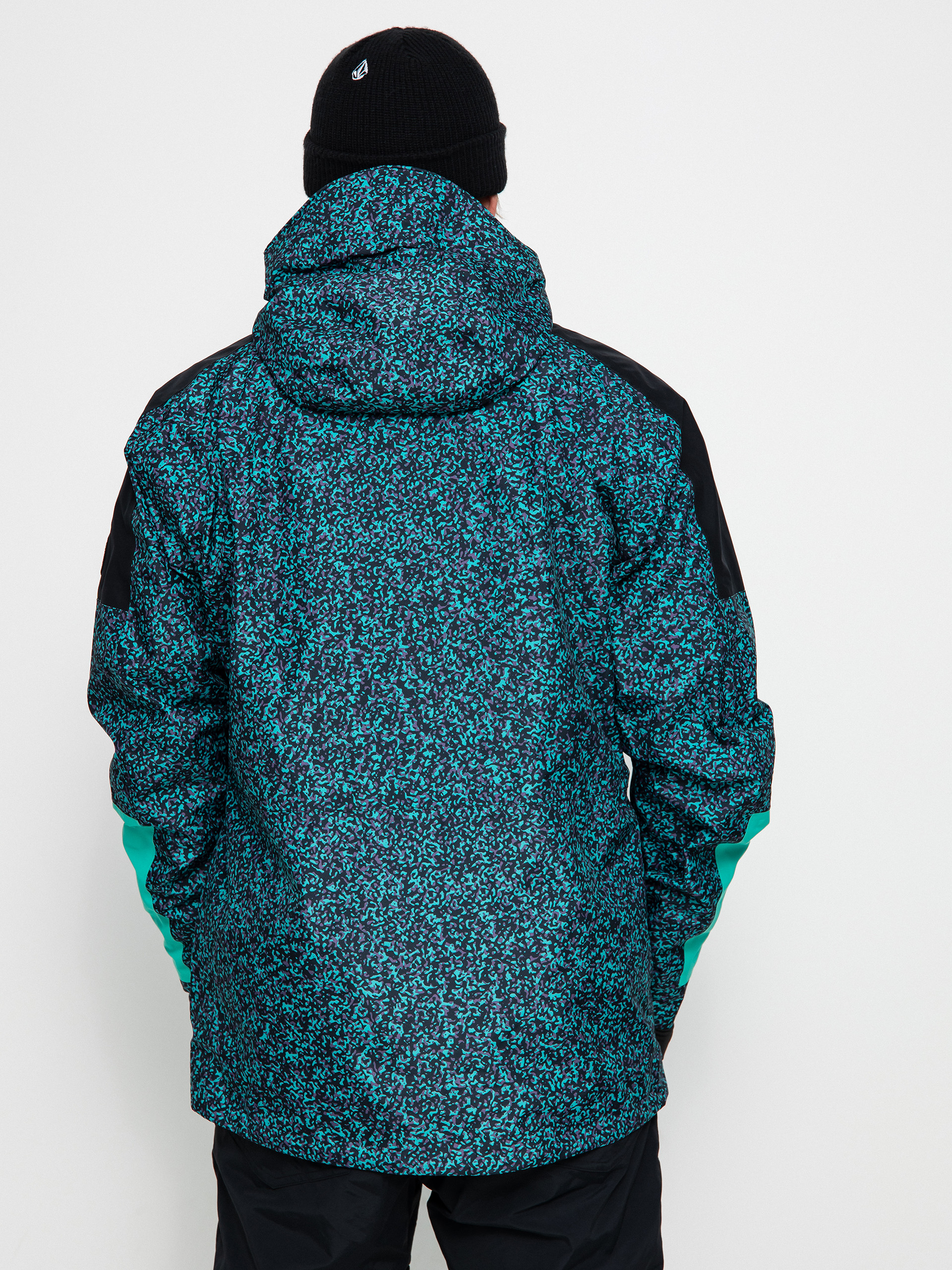 Mens Quiksilver High Altitude Gore-Tex Snowboard jacket (grape compote high altitude ca)