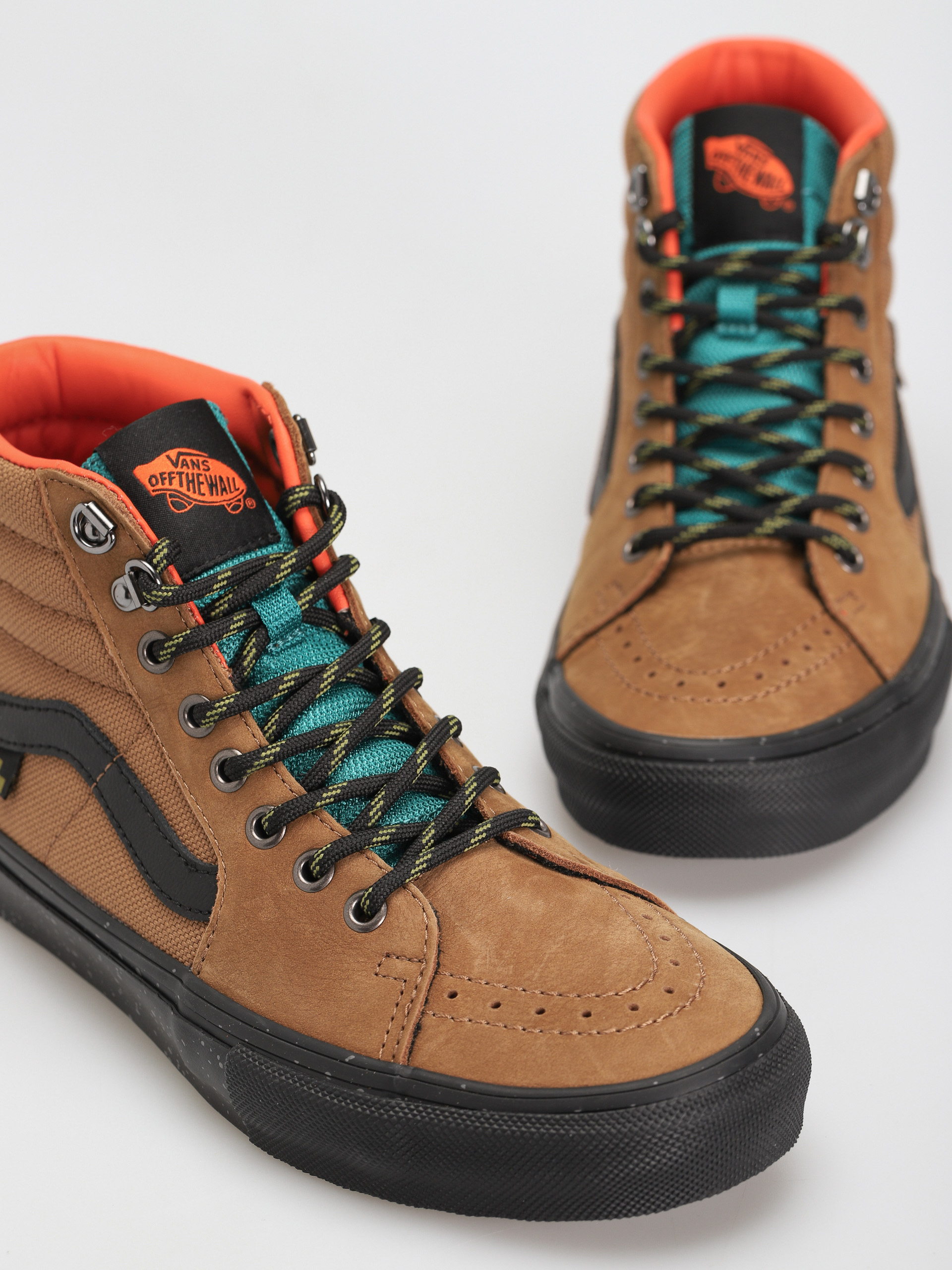 Vans Skate Sk8 Hi Shoes (outdoor brown/black)