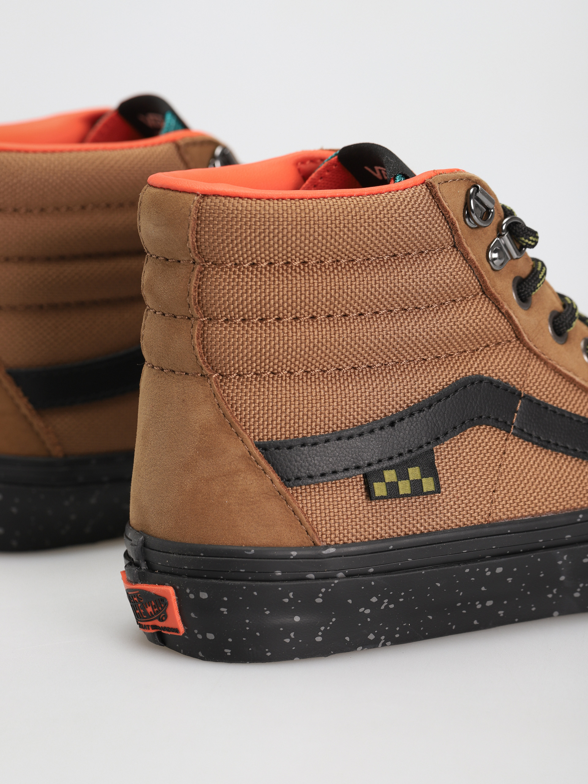 Vans Skate Sk8 Hi Shoes (outdoor brown/black)