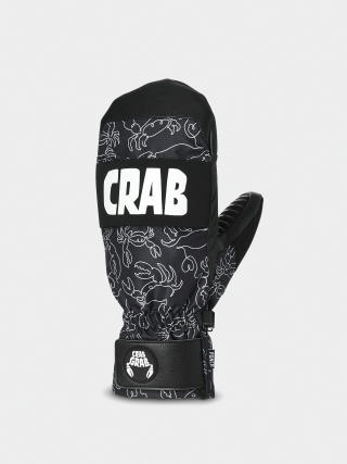 Crab Grab Punch Mitt Gloves (crab doodle black)