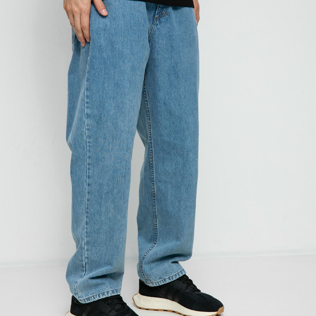 MassDnm Bulb Jeans Baggy Fit Pants (light blue)