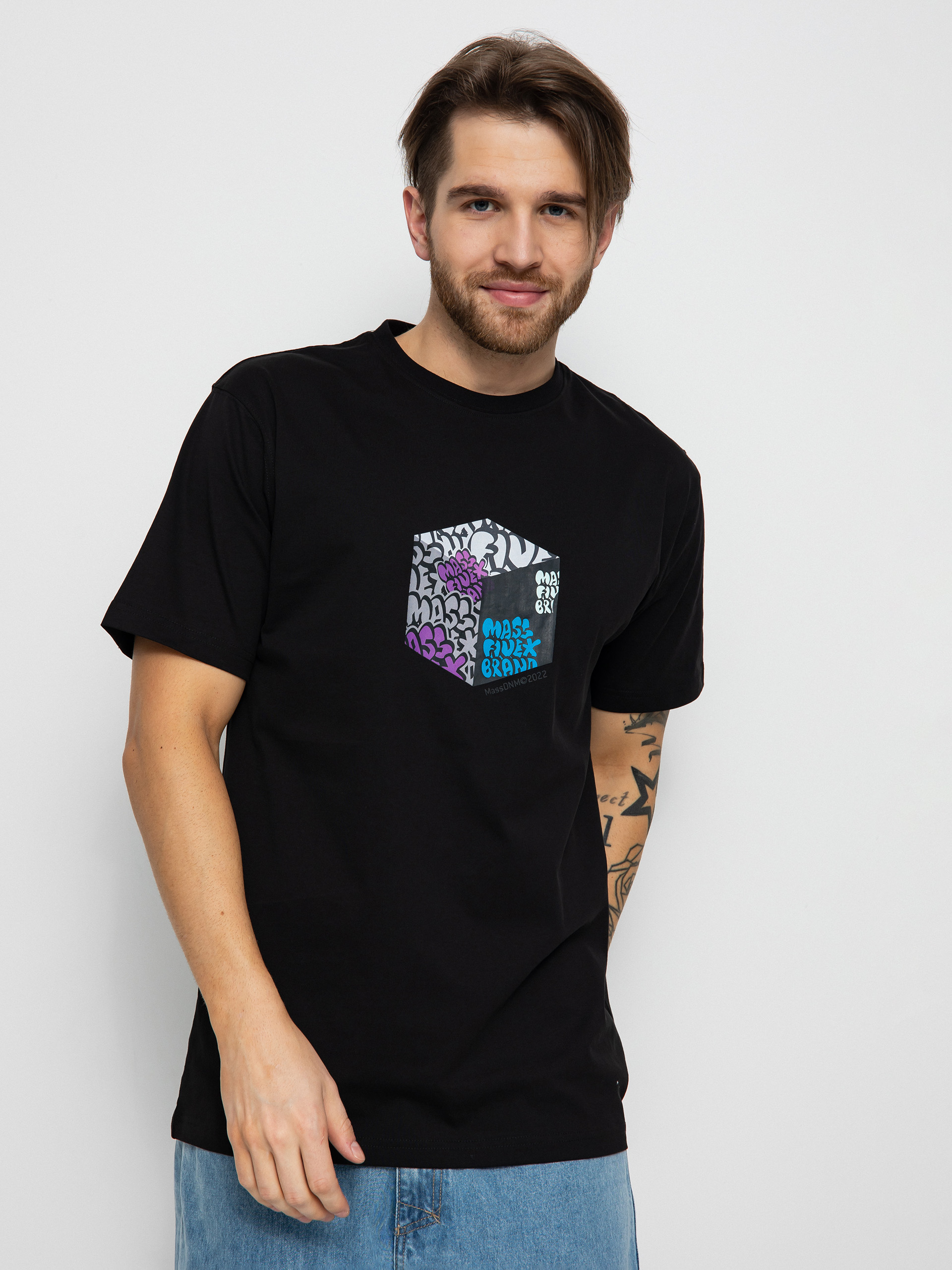 MassDnm Cube T-shirt (black)