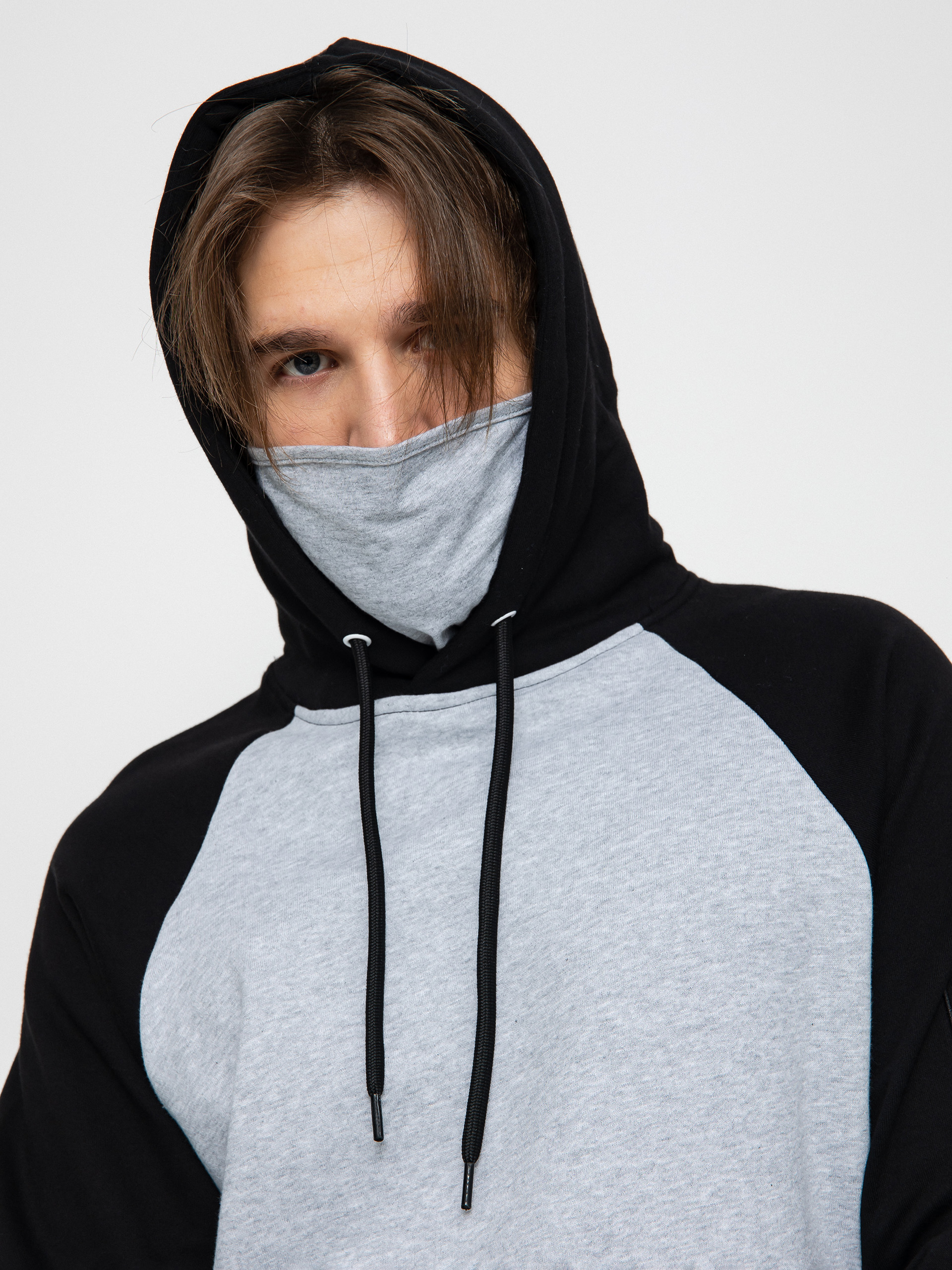 MassDnm Berg HD Hoodie (black/heather gray)