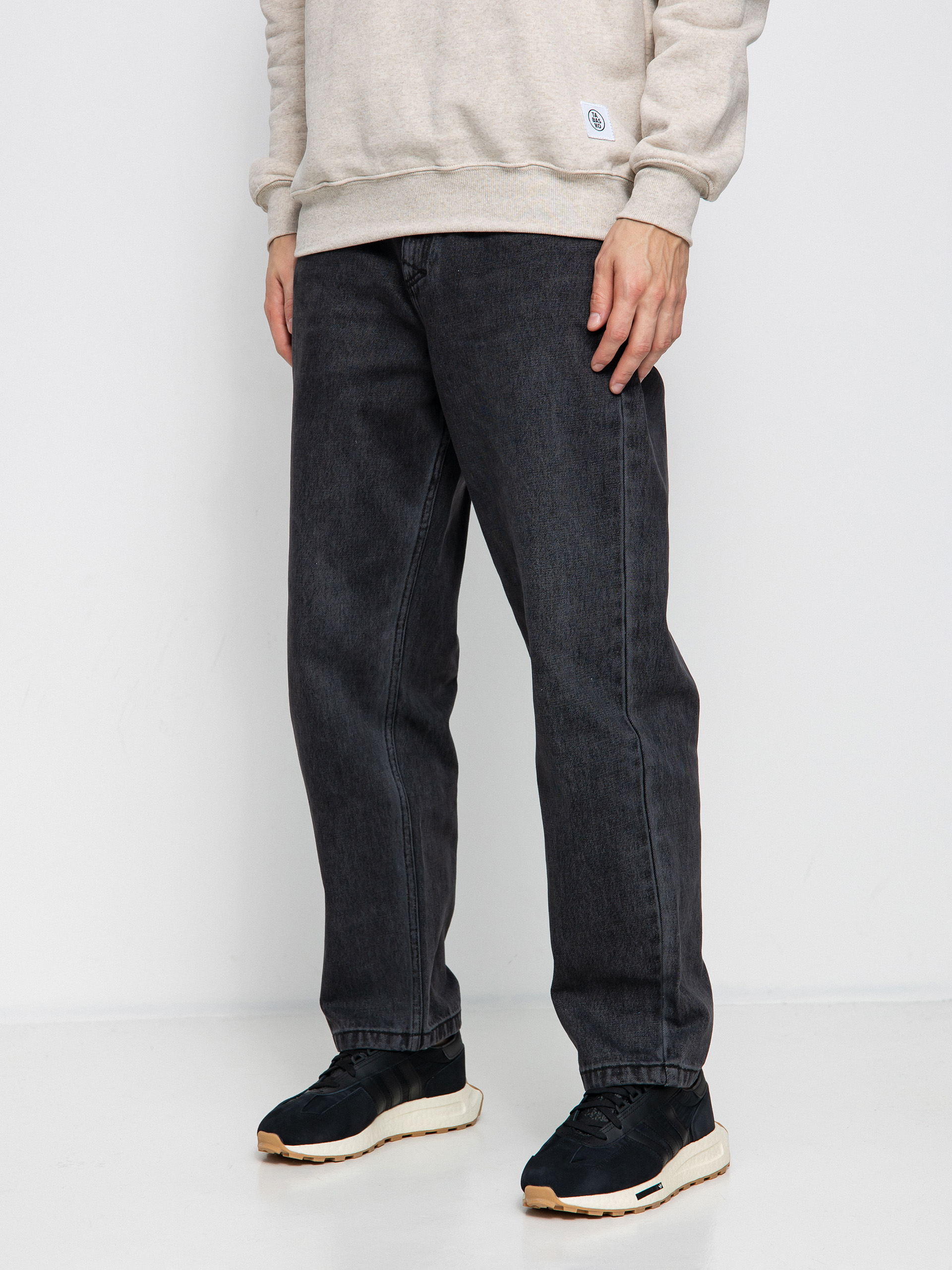 MassDnm Ignite Jeans Baggi Fit Pants (black washed)