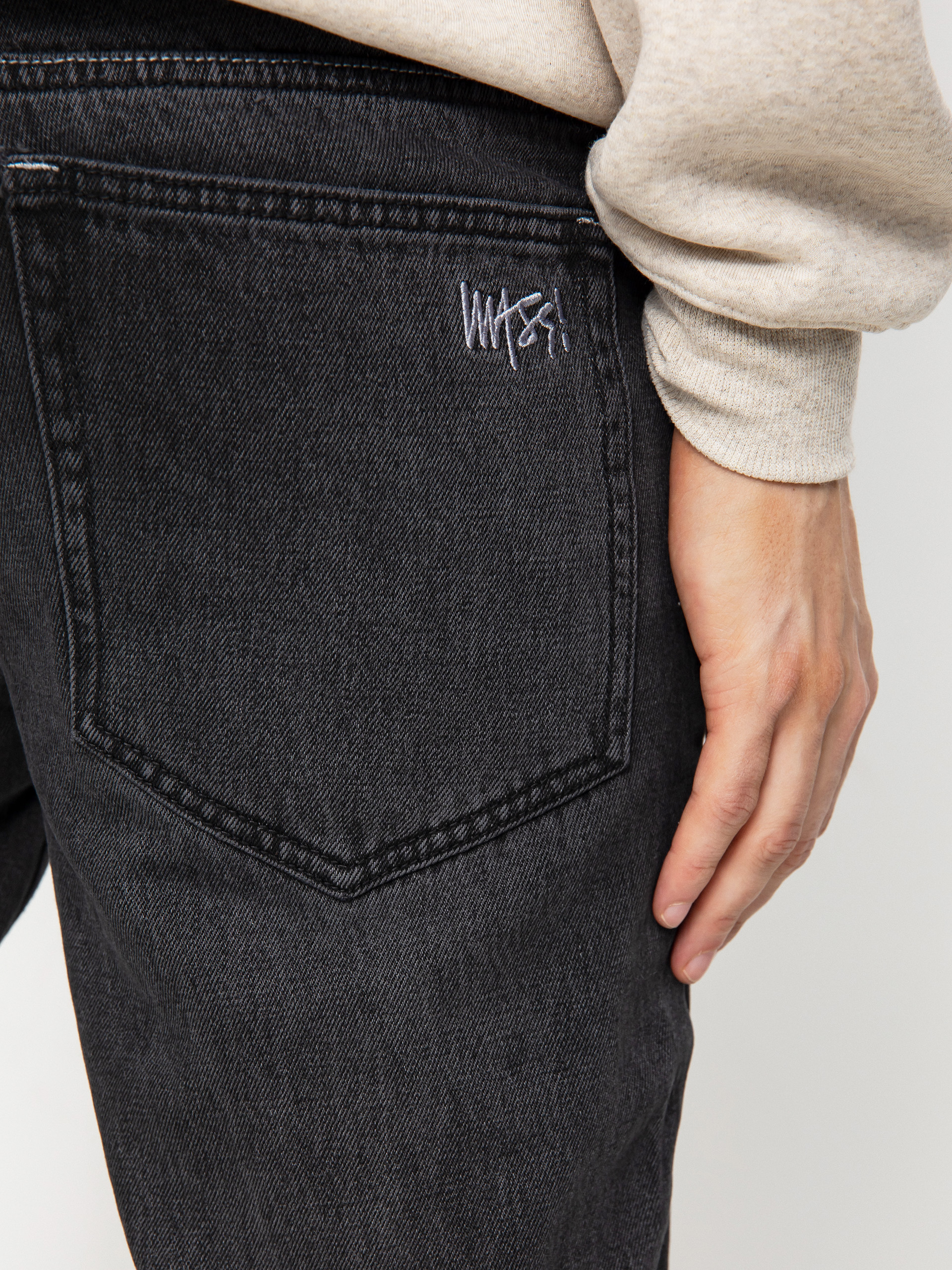 MassDnm Signature 2.0 Jeans Tapered Fit Pants (black washed)