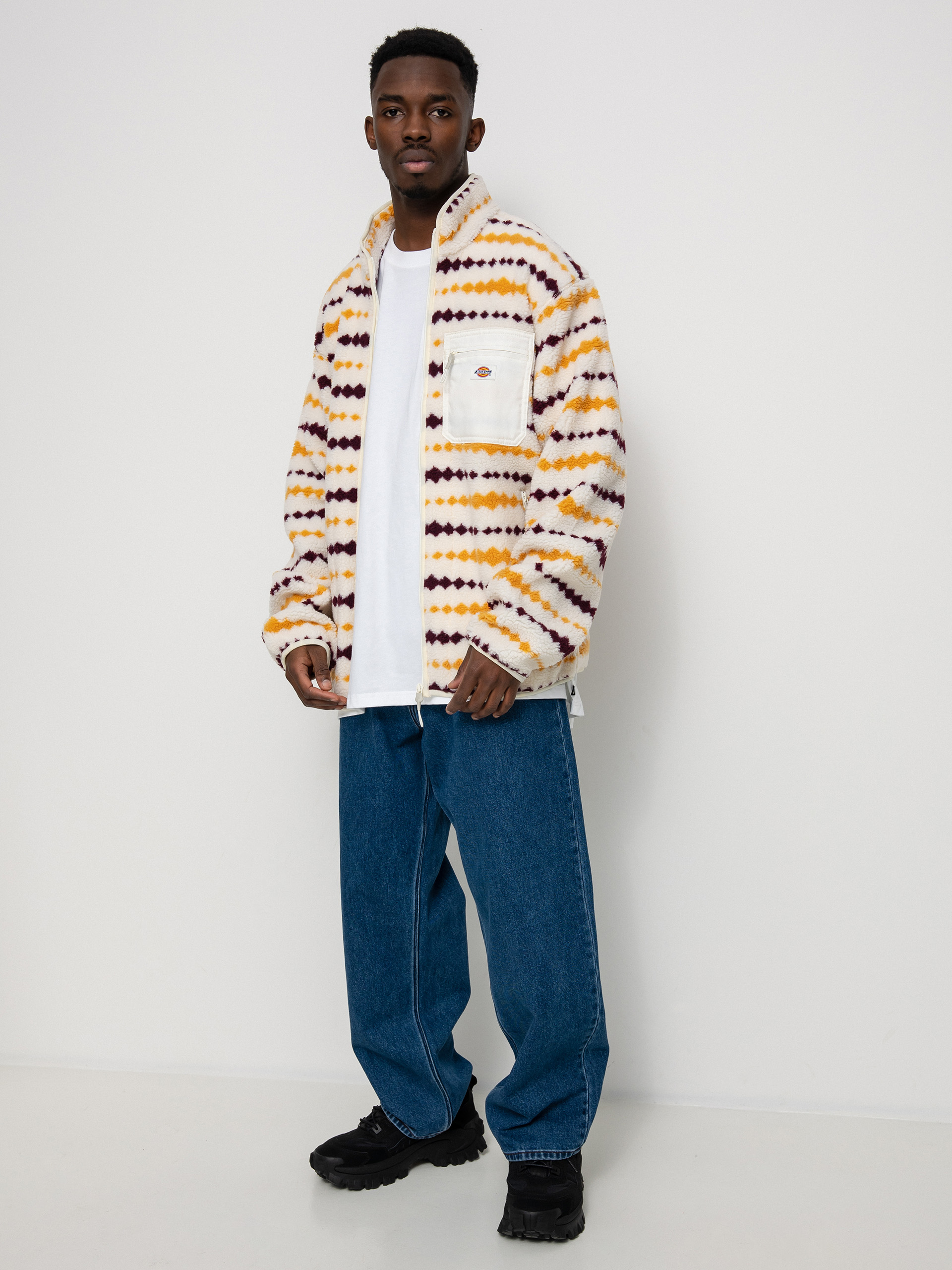 Herren Dickies Falkville Fleece Sweatshirt (ecru)