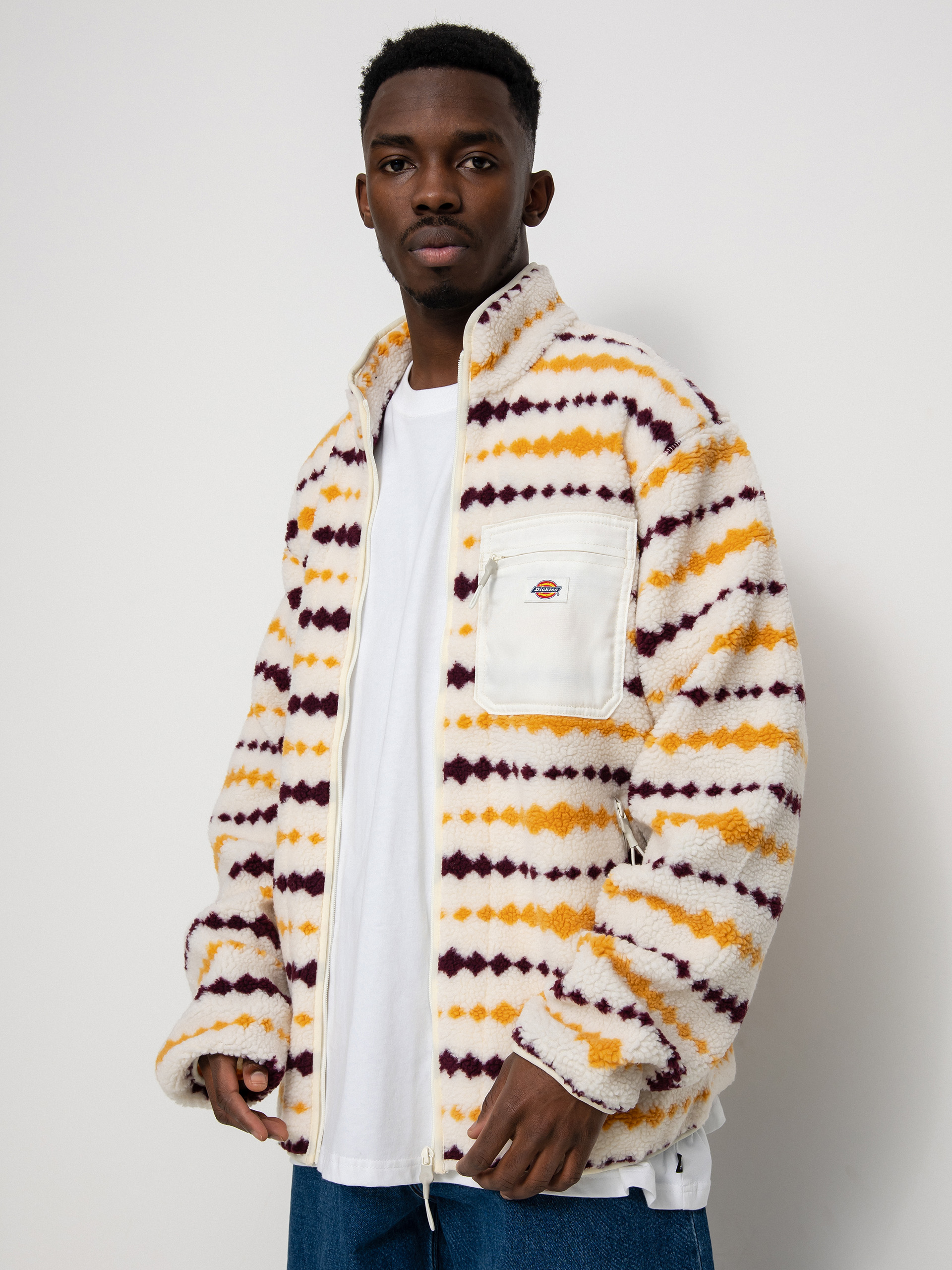 Herren Dickies Falkville Fleece Sweatshirt (ecru)