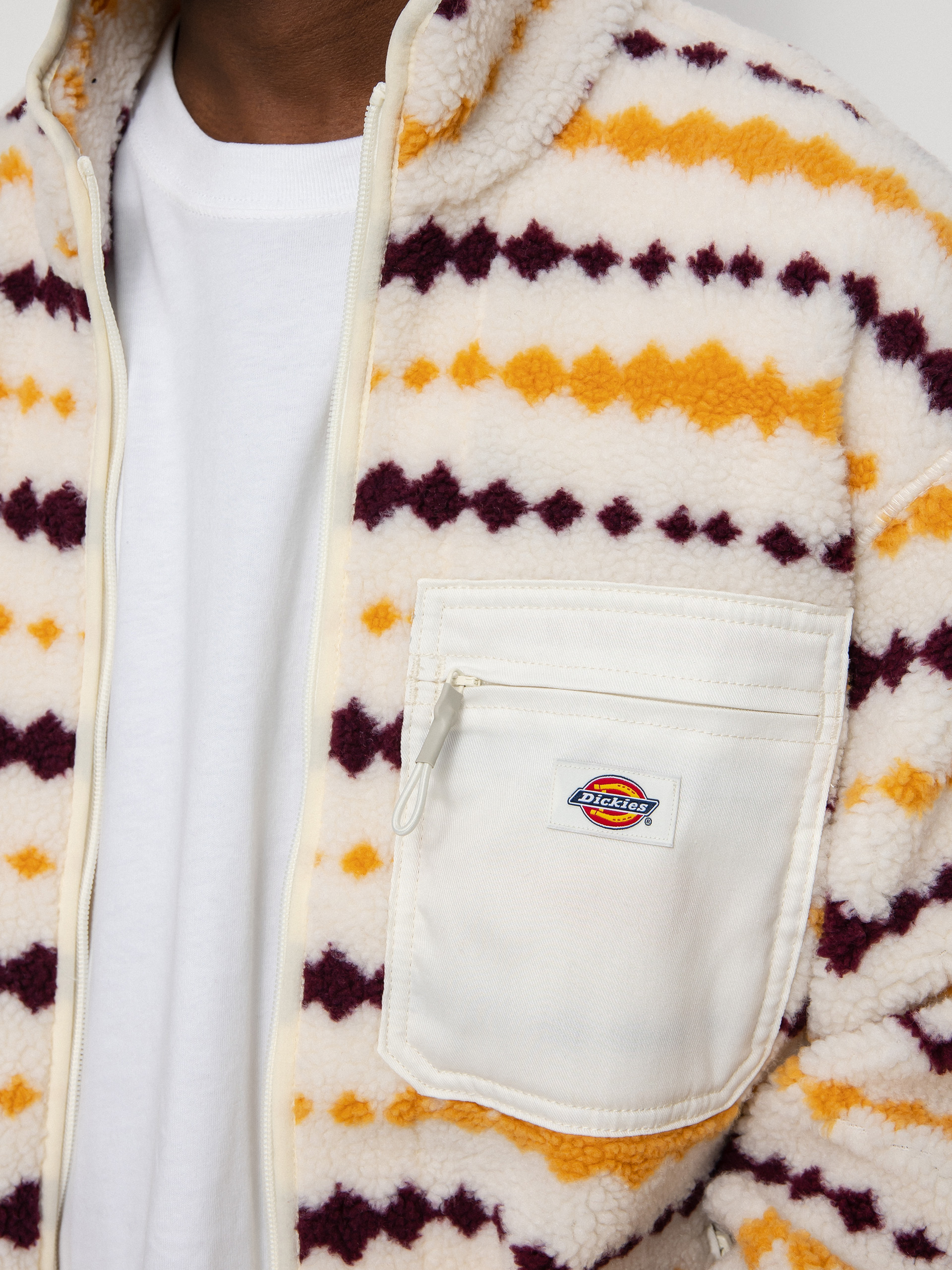 Herren Dickies Falkville Fleece Sweatshirt (ecru)