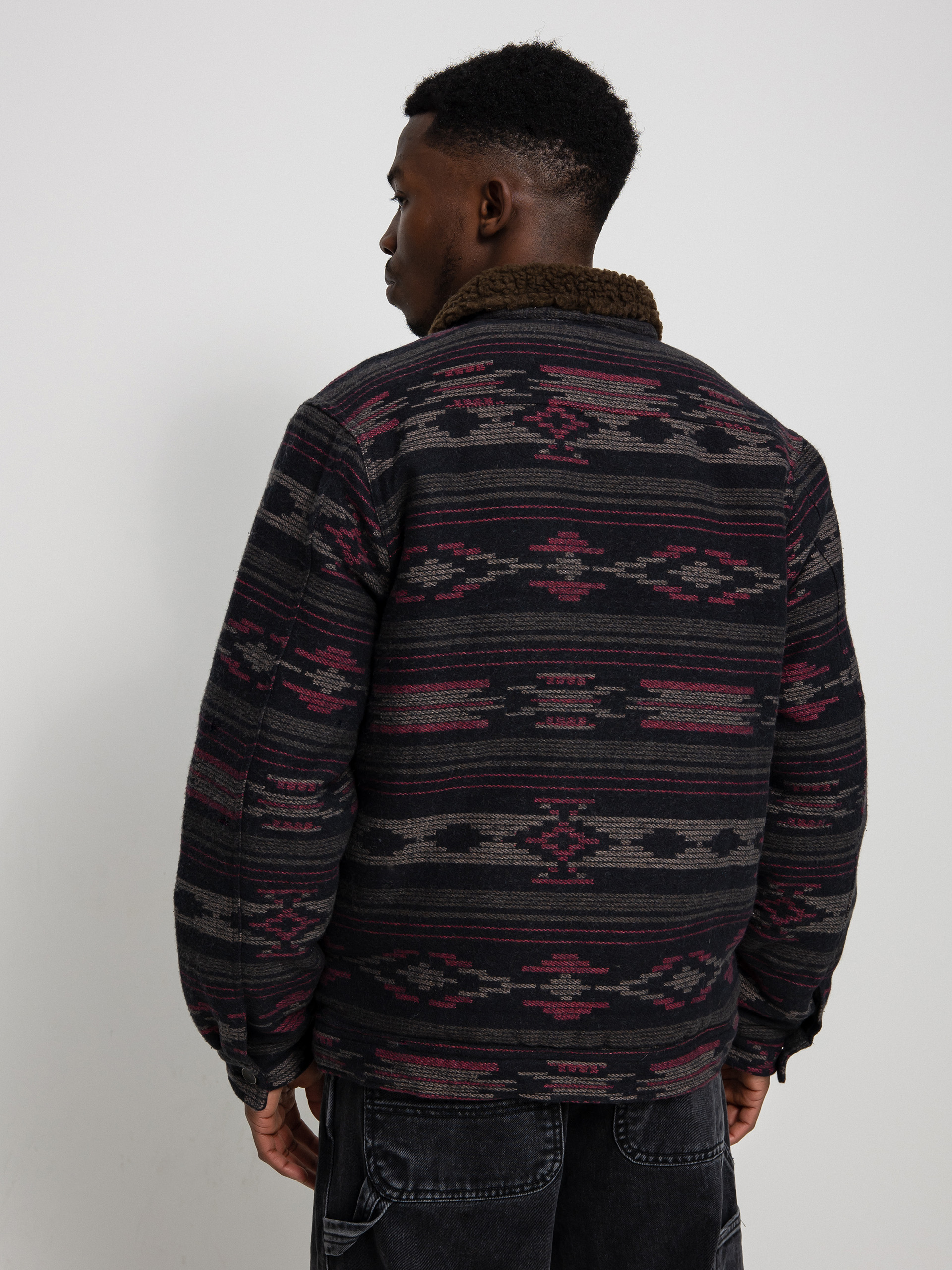 Billabong Barlow Sherpa Cord Jacket (navy)