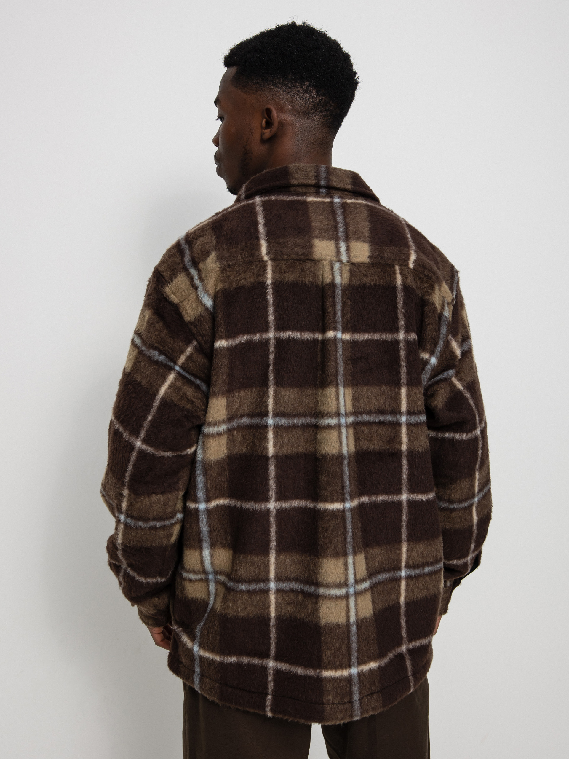 Carhartt WIP Manning Jacket (manning check/dark umber/leather)