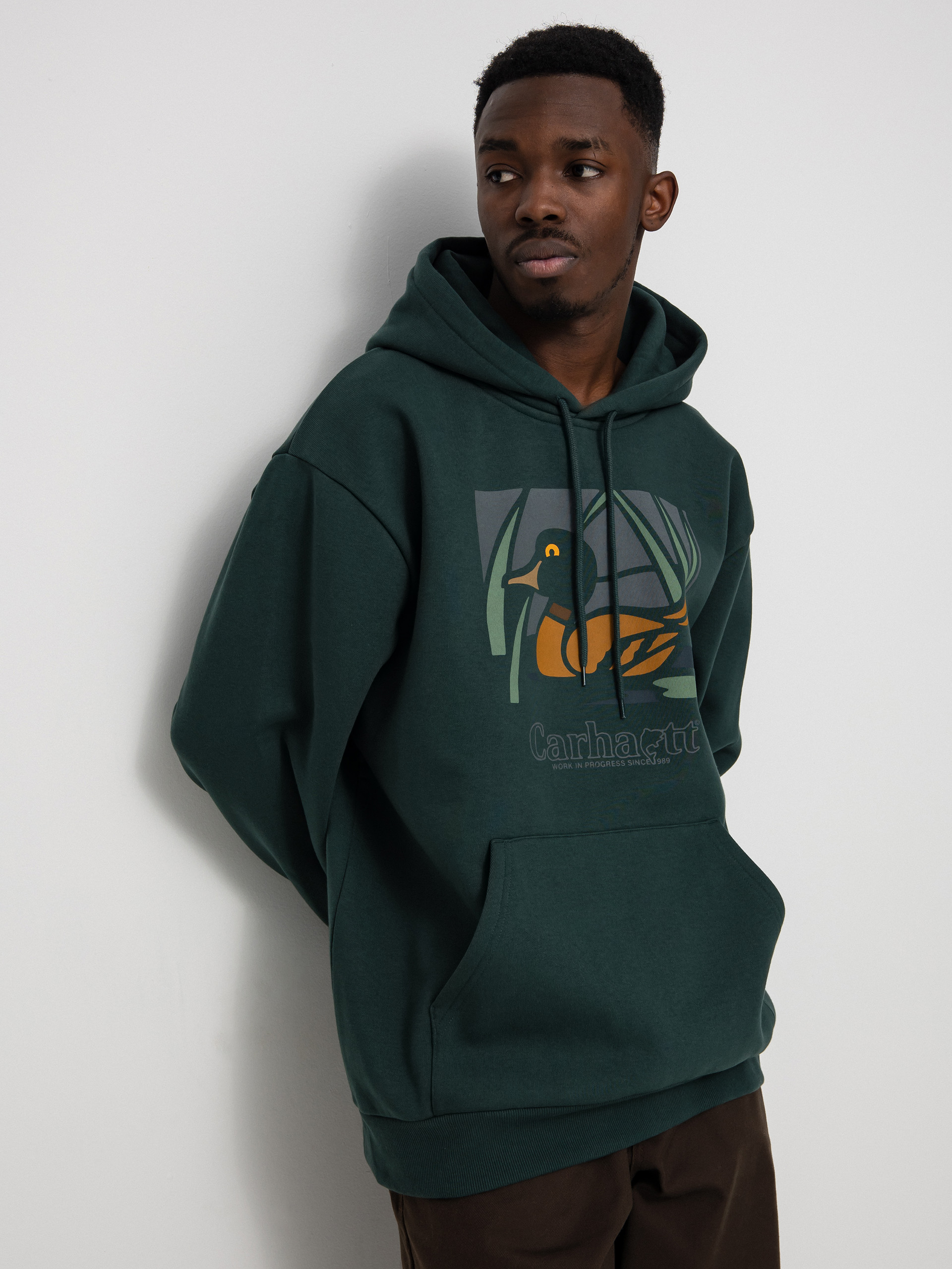 Carhartt WIP Duck Pond HD Hoodie (juniper)