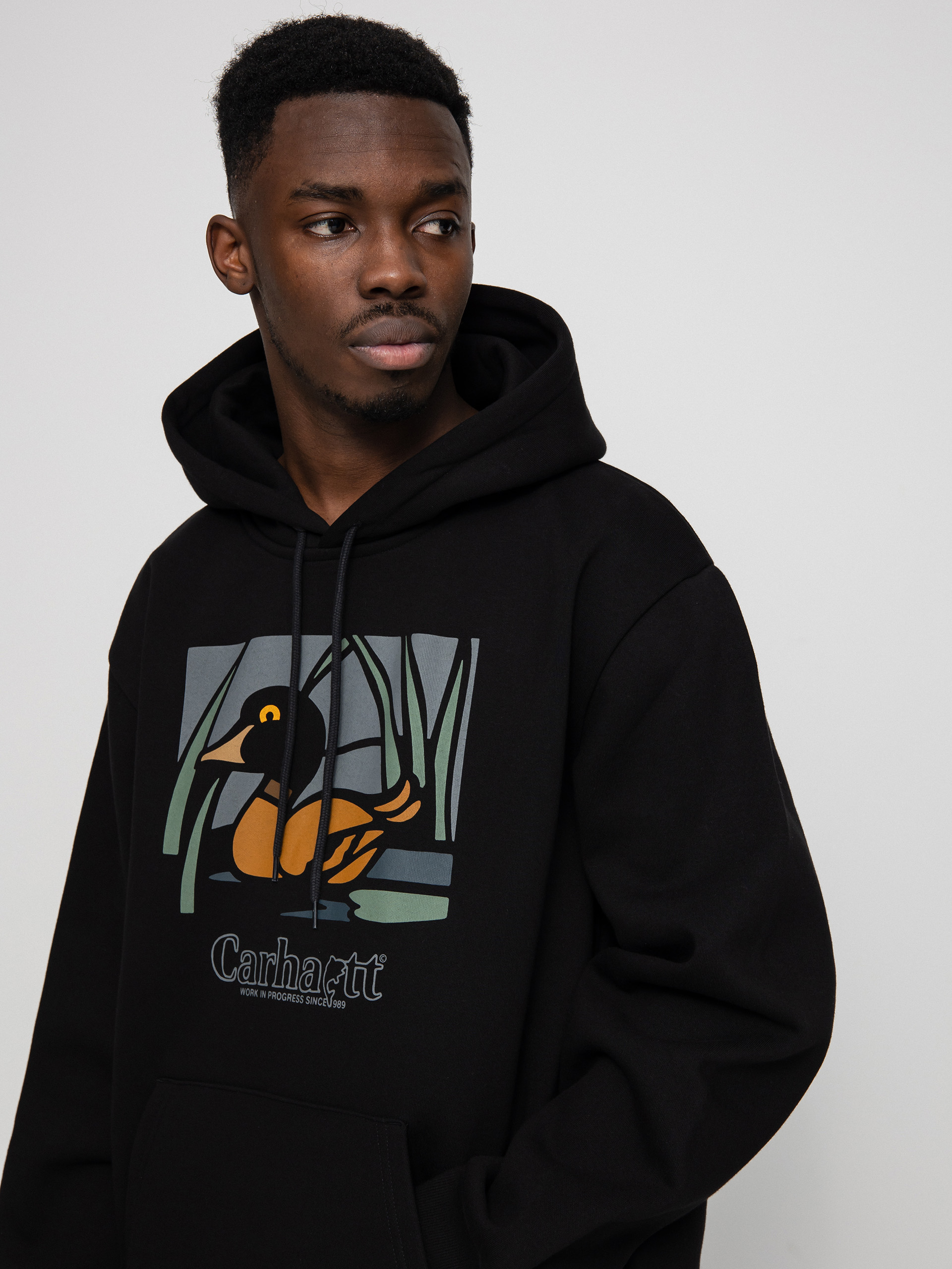 Carhartt WIP Duck Pond HD Hoodie (black)